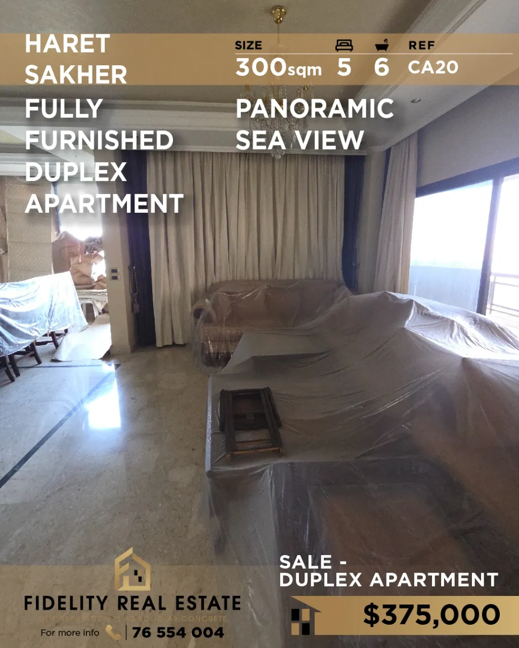 Duplex for sale in Haret Sakher, Lebanon