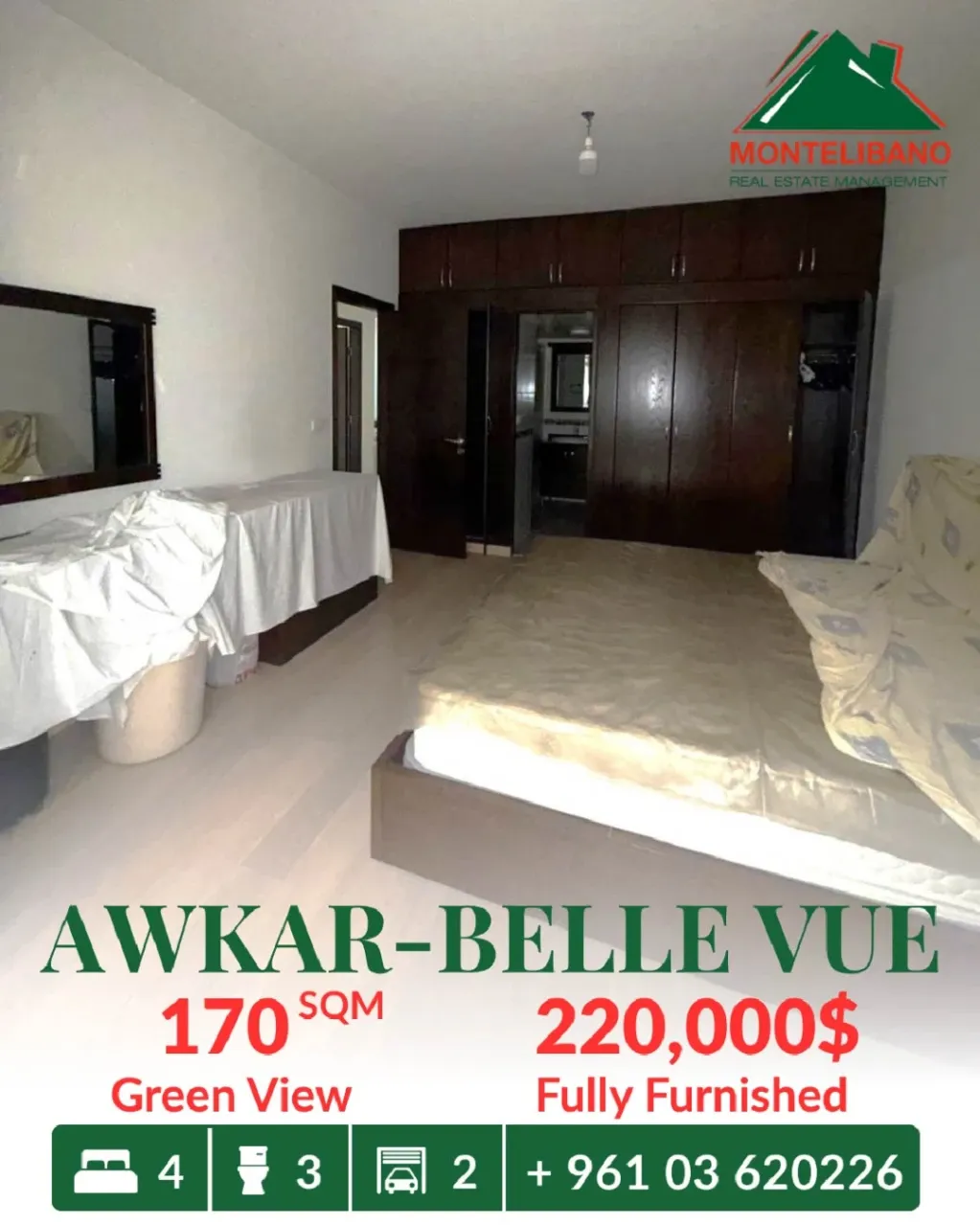 Apartment for sale in Beit Aaoukar, Lebanon