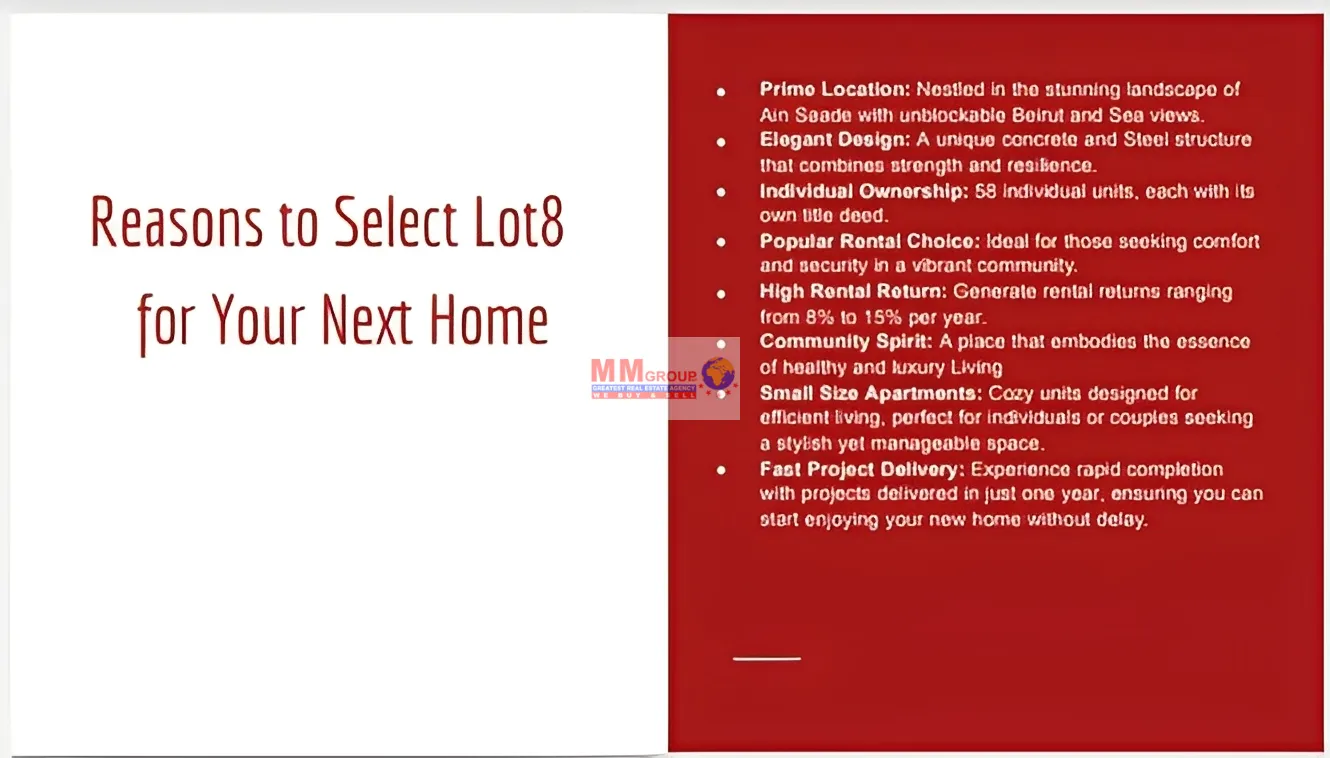 Apartment for Sale in Ain Saade Lebanon