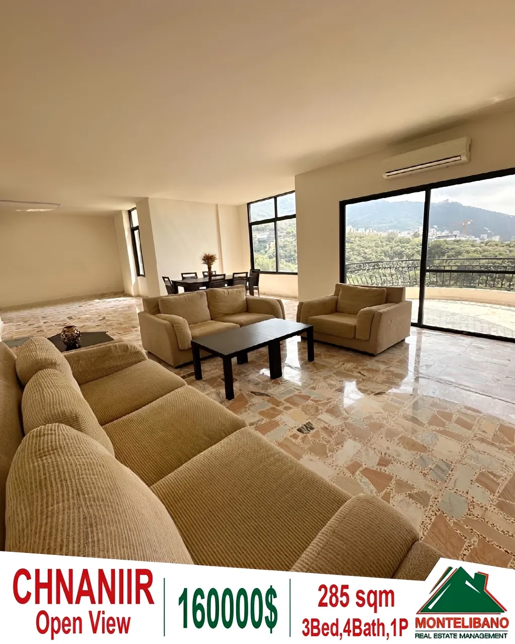 Apartment for Sale in Chnaneir, Lebanon