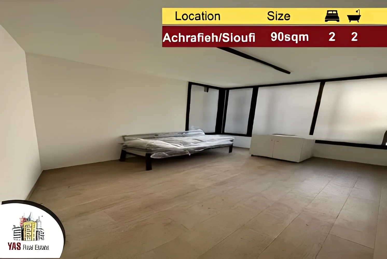 Apartment for Sale in Achrafieh - 2 bed, 2 bath