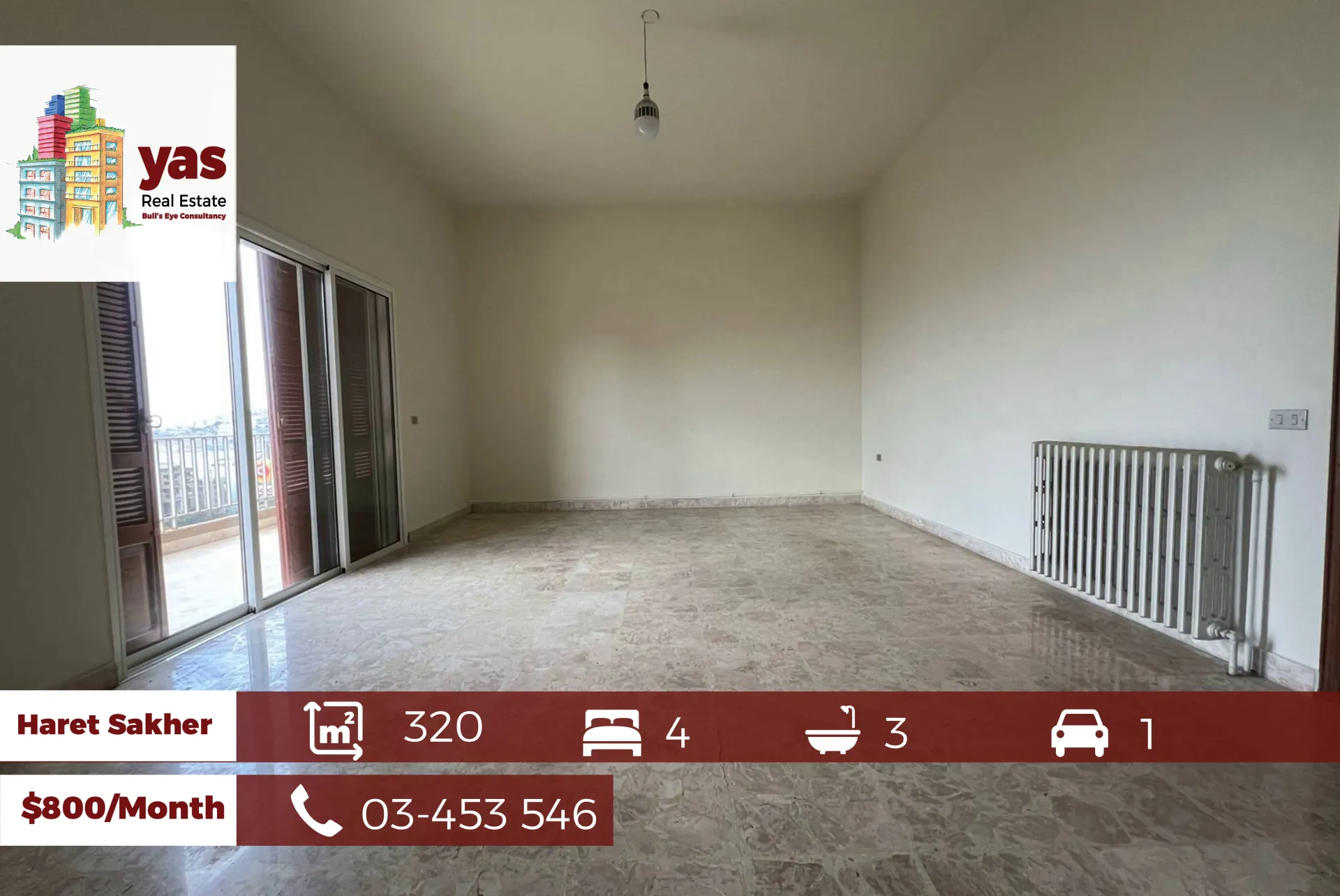 Apartment for Rent in Haret Sakhr - 4 bed, 3 bath