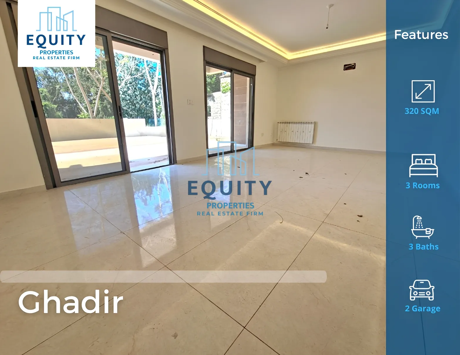 Apartment for sale in Ghadir, Lebanon - 3 bed, 3 bath