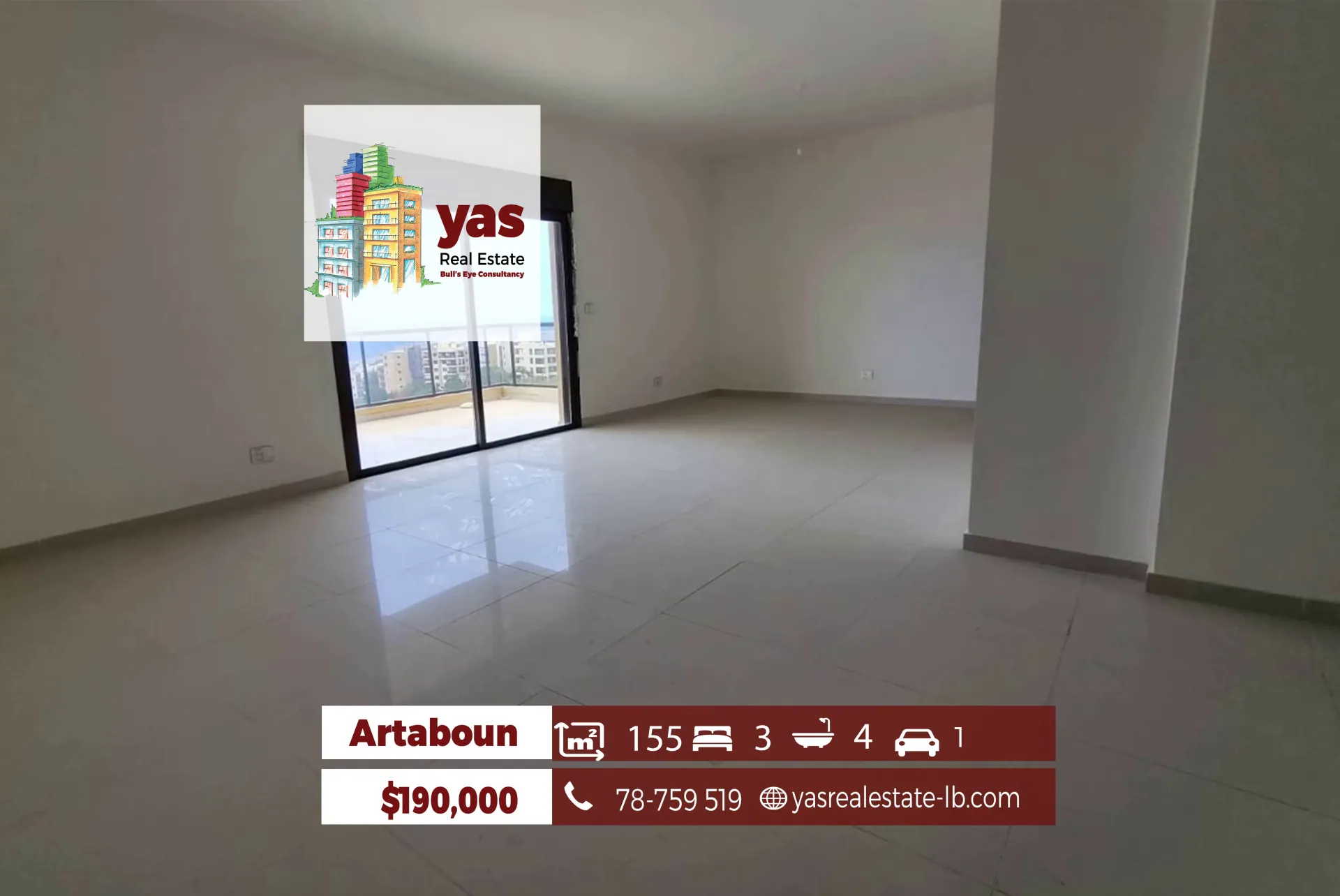 Apartment for Sale in Qartaboun
