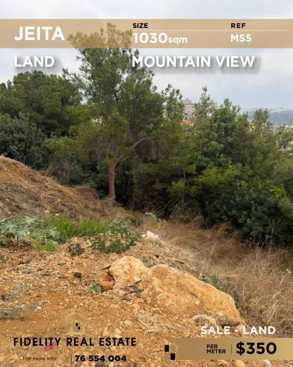 Residential Land for sale in Jeita, Lebanon