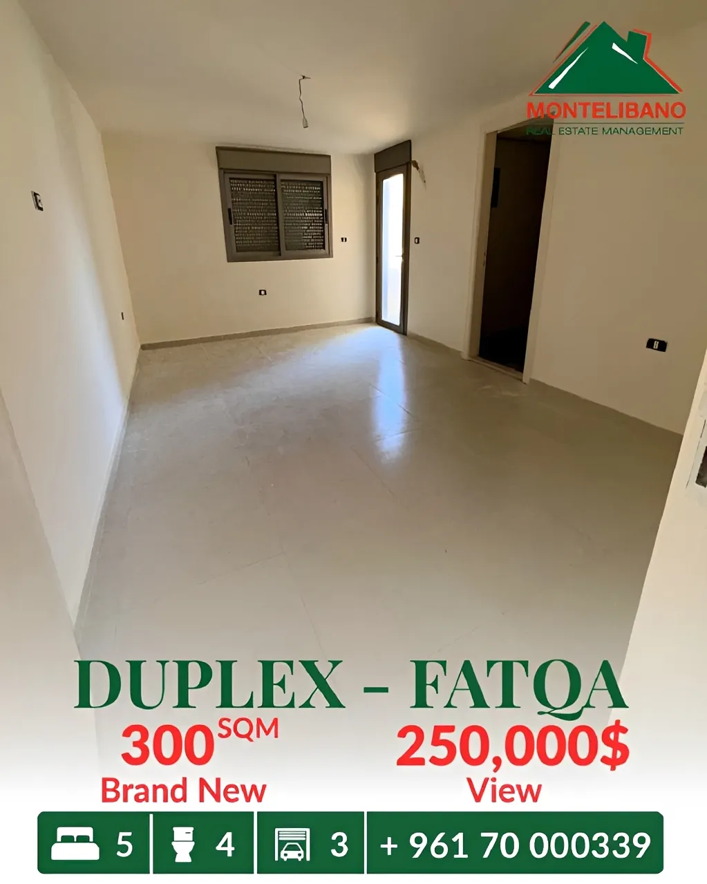 Duplex for sale in Fatqa