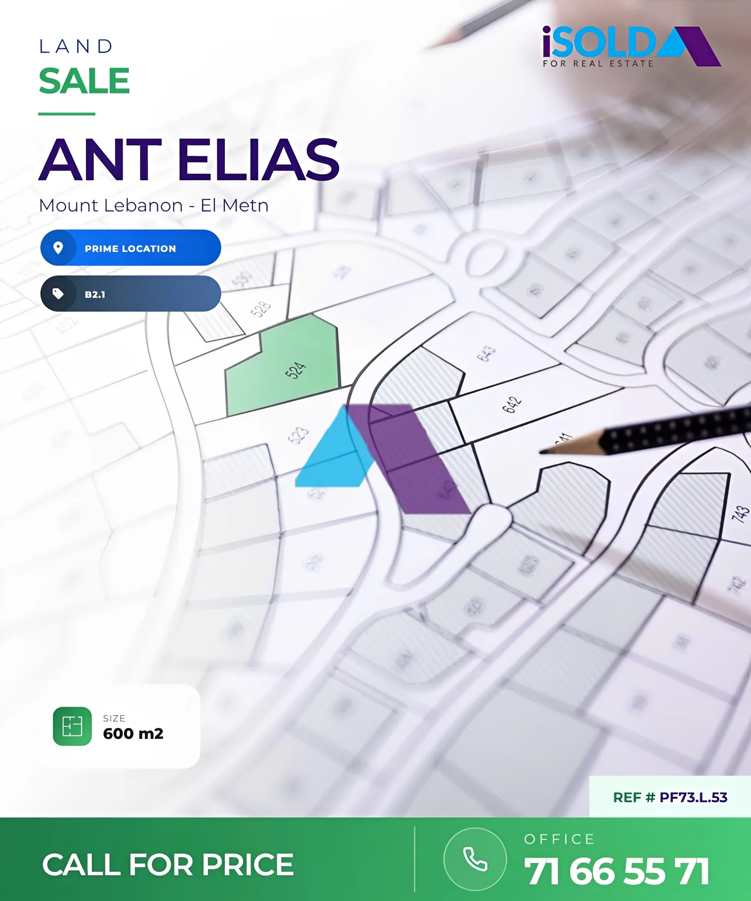 Residential Land for sale in Antelias