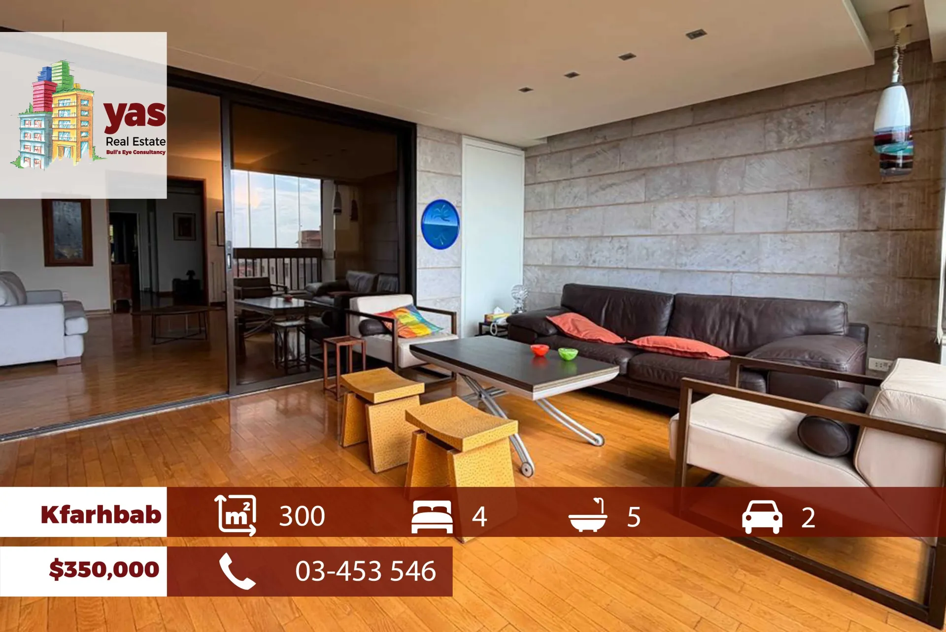 Apartment for Sale in Kfar Hbab