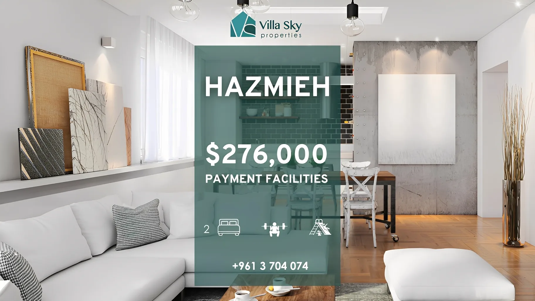 Apartment for Sale in Mar Takla, Hazmieh