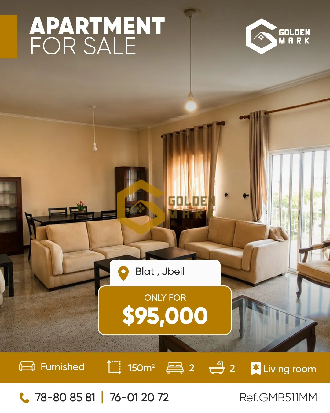 Apartment for Sale in Blat