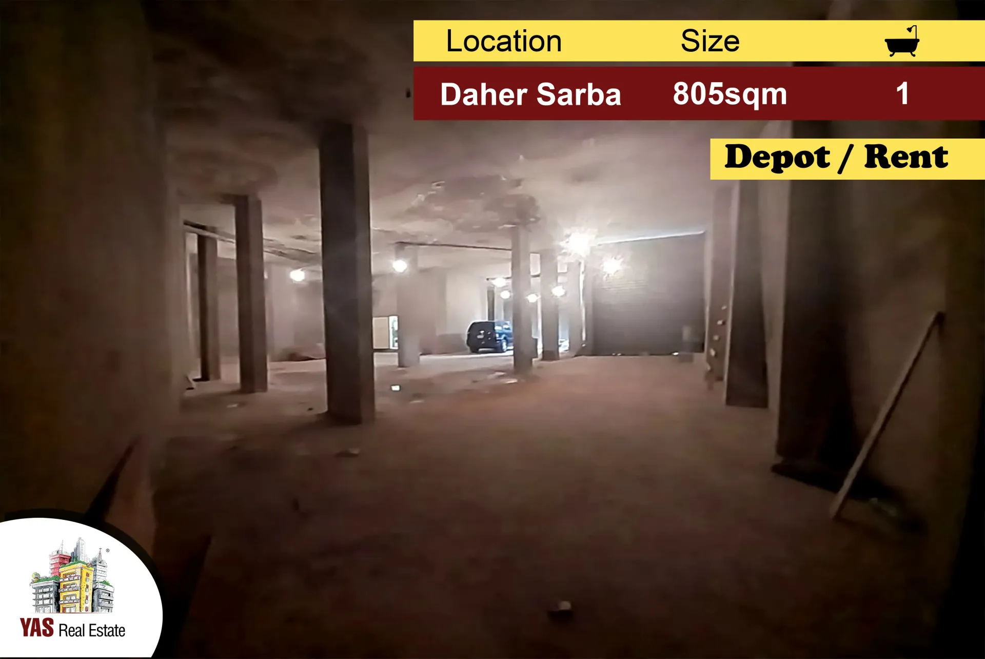 Warehouse for rent in Sarba