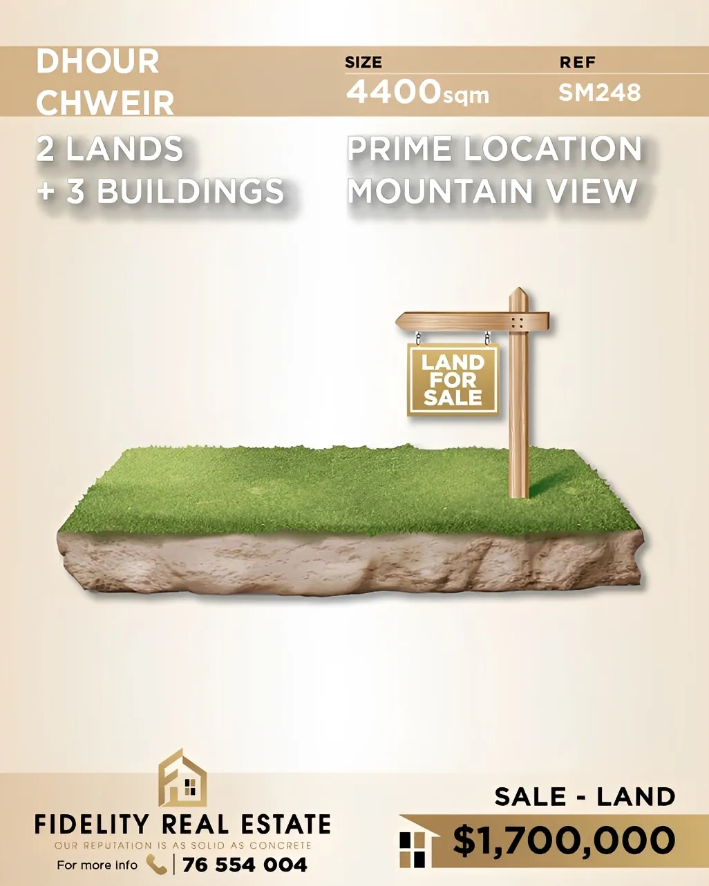 Residential Land for sale in Dhour El Choueir, Lebanon