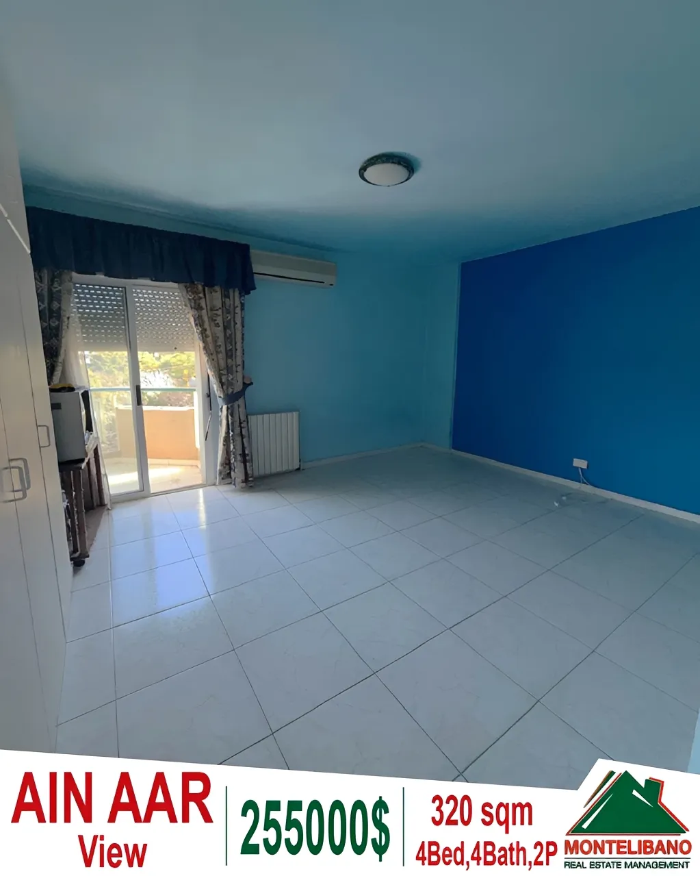 Apartment for sale in Ain Aar, Lebanon