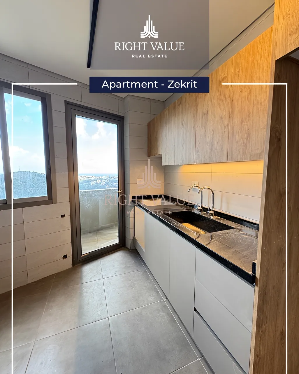 Apartment for sale in Zikrit, Lebanon