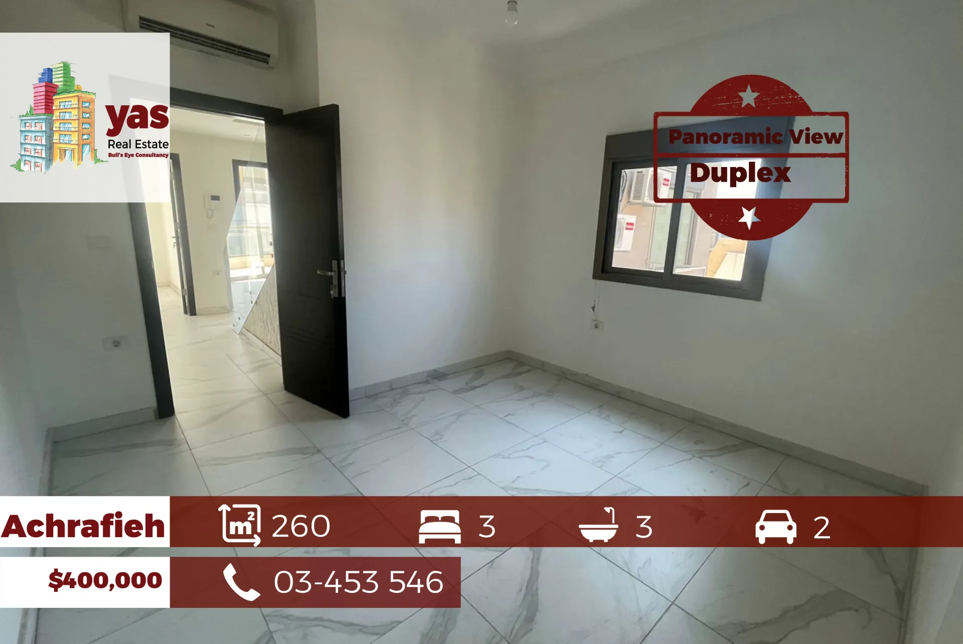 Apartment for Sale in Achrafieh