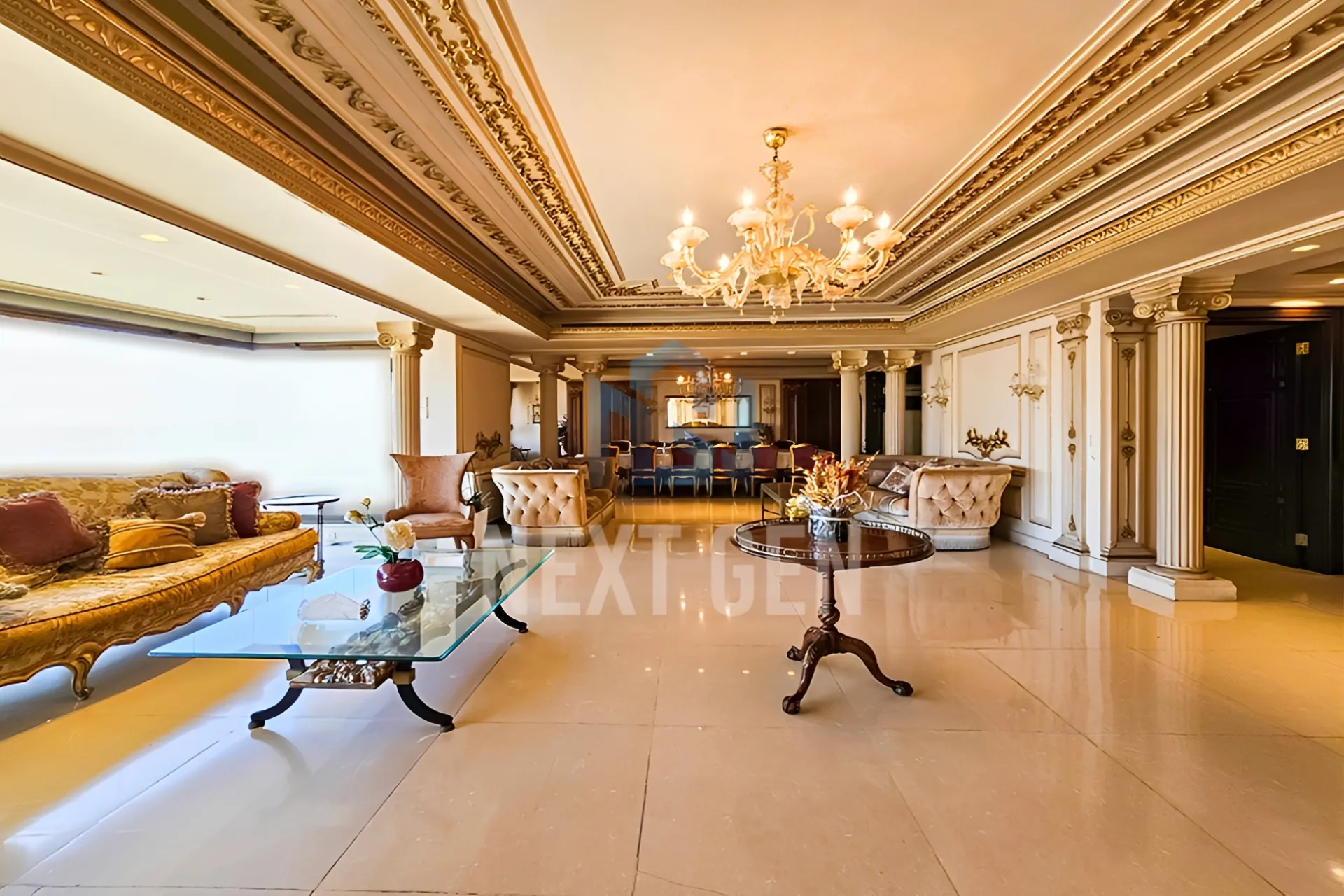 Apartment for rent in Kraytem, Beirut, Lebanon - 4 bed, 6 bath