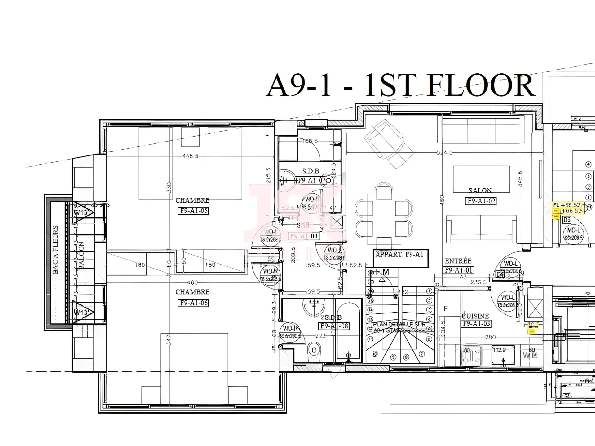 Duplex for Sale in Achrafieh, Beirut, Lebanon - 2 bed, 3 bath