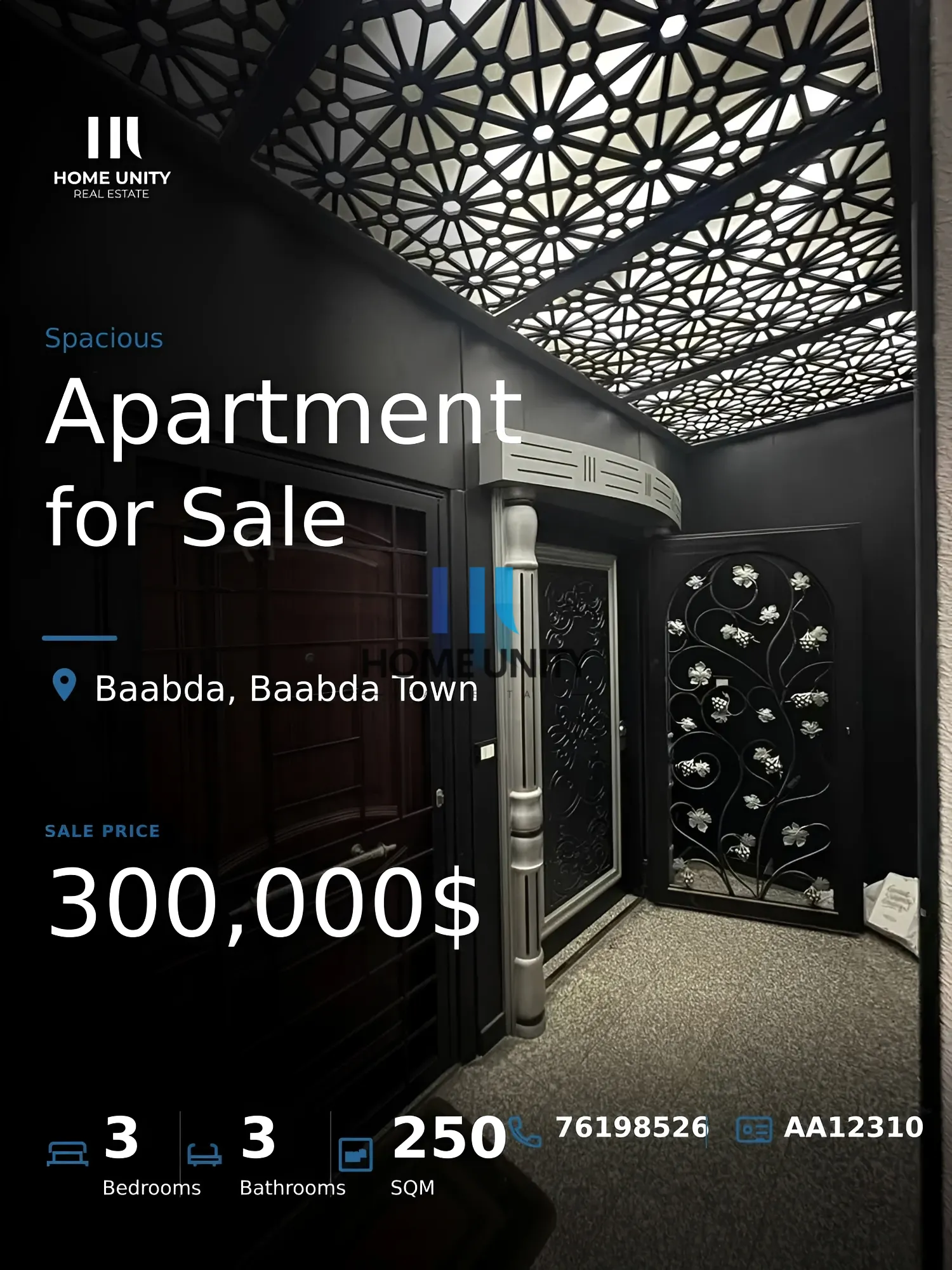 Apartment for Sale in Baabda Town
