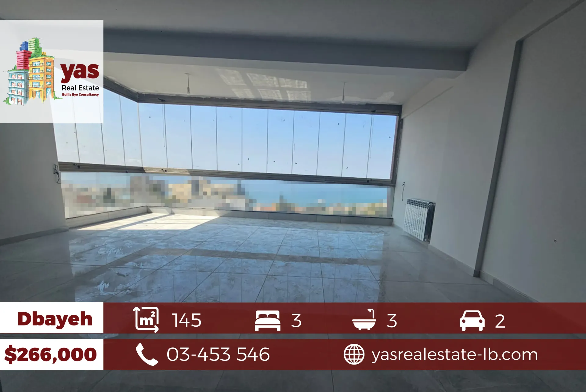 Apartment for Sale in Dbayeh