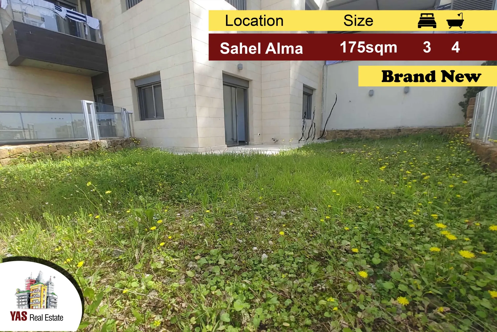 Apartment for Sale in Sahel Alma - 3 bed, 4 bath