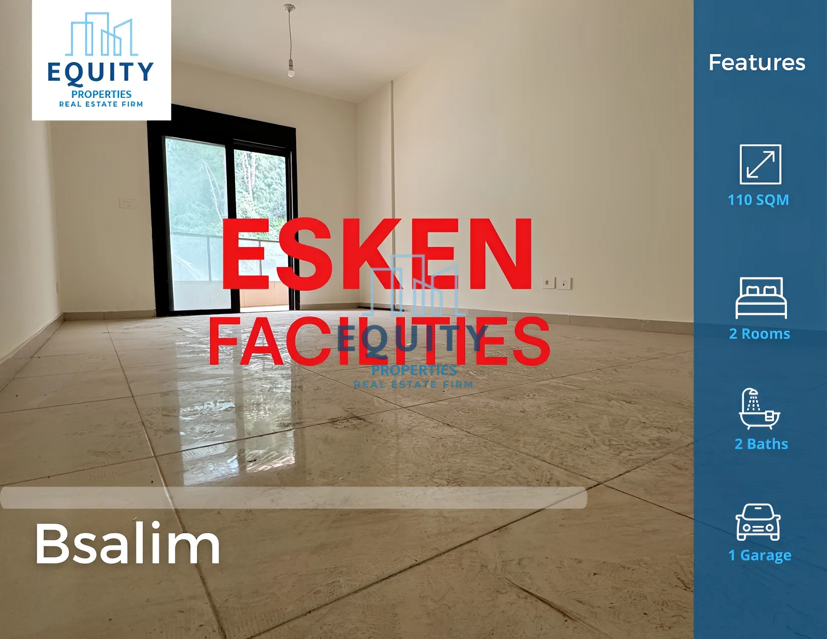 Apartment for Sale in Bsalim
