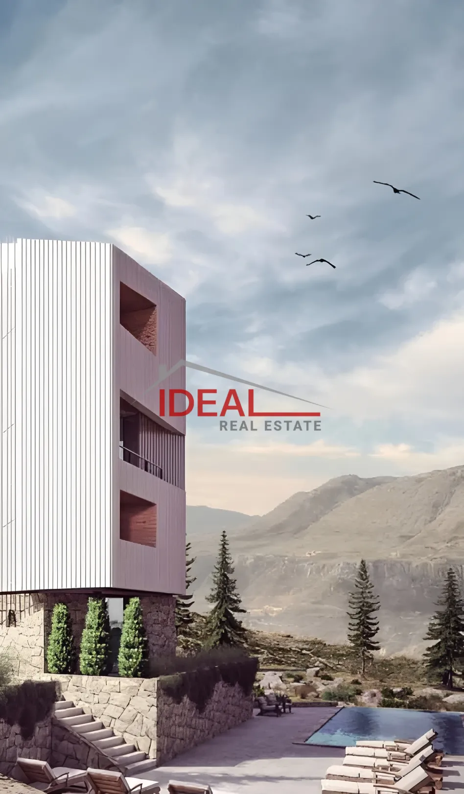 Chalet for sale in Kfardebian, Lebanon - 2 bed, 3 bath