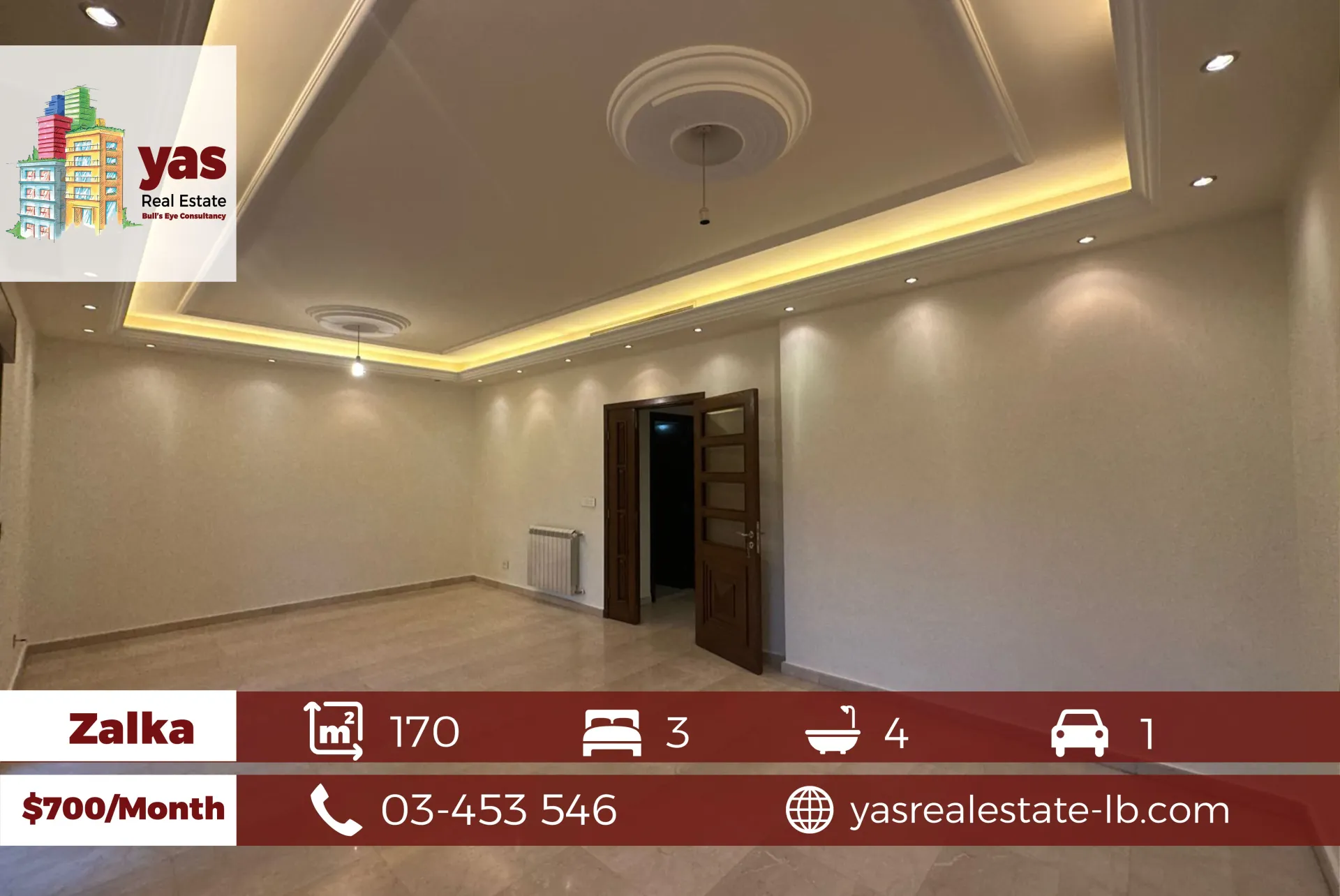 Apartment for Rent in Zalqa - 3 bed, 4 bath