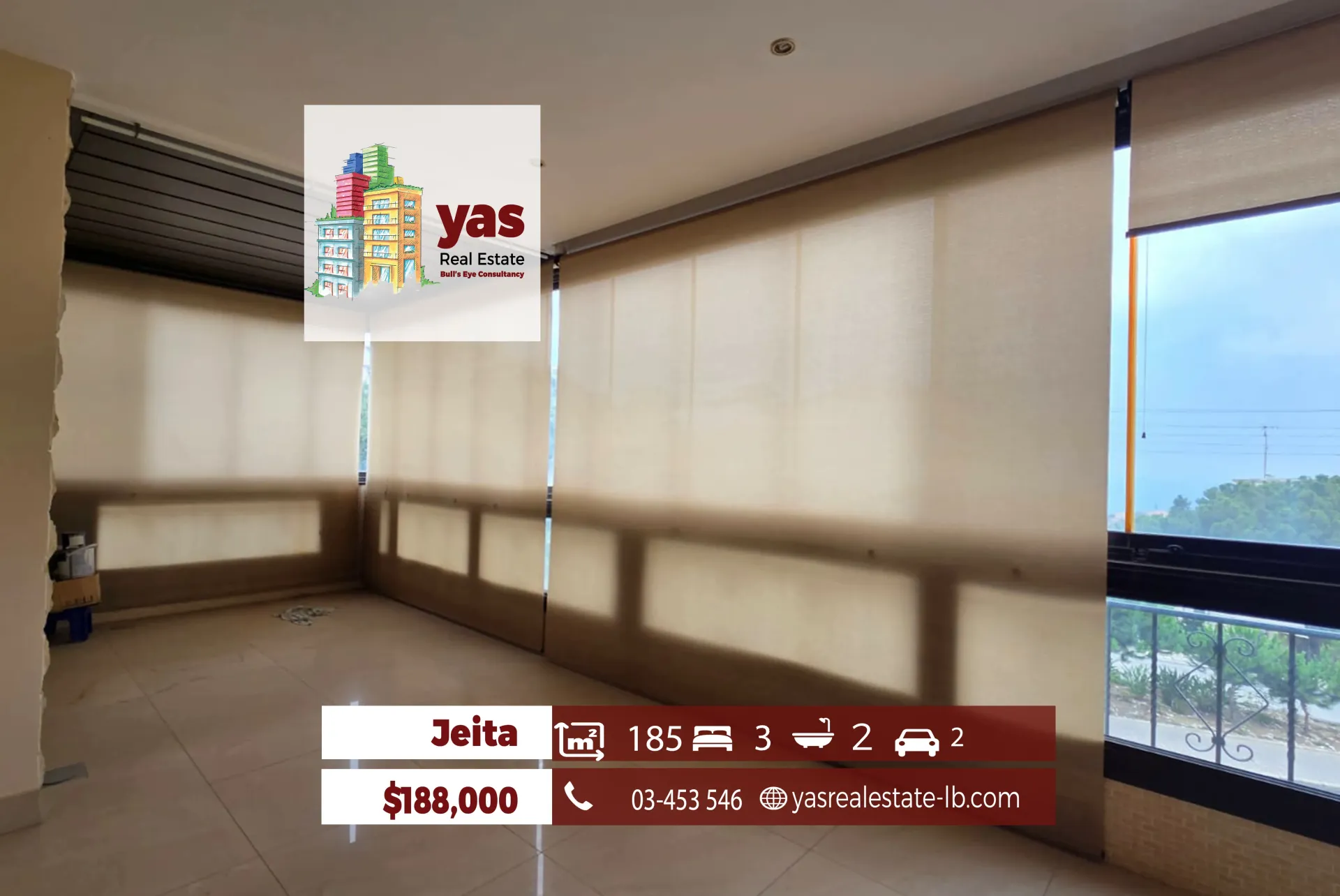 Apartment for Sale in Jeita
