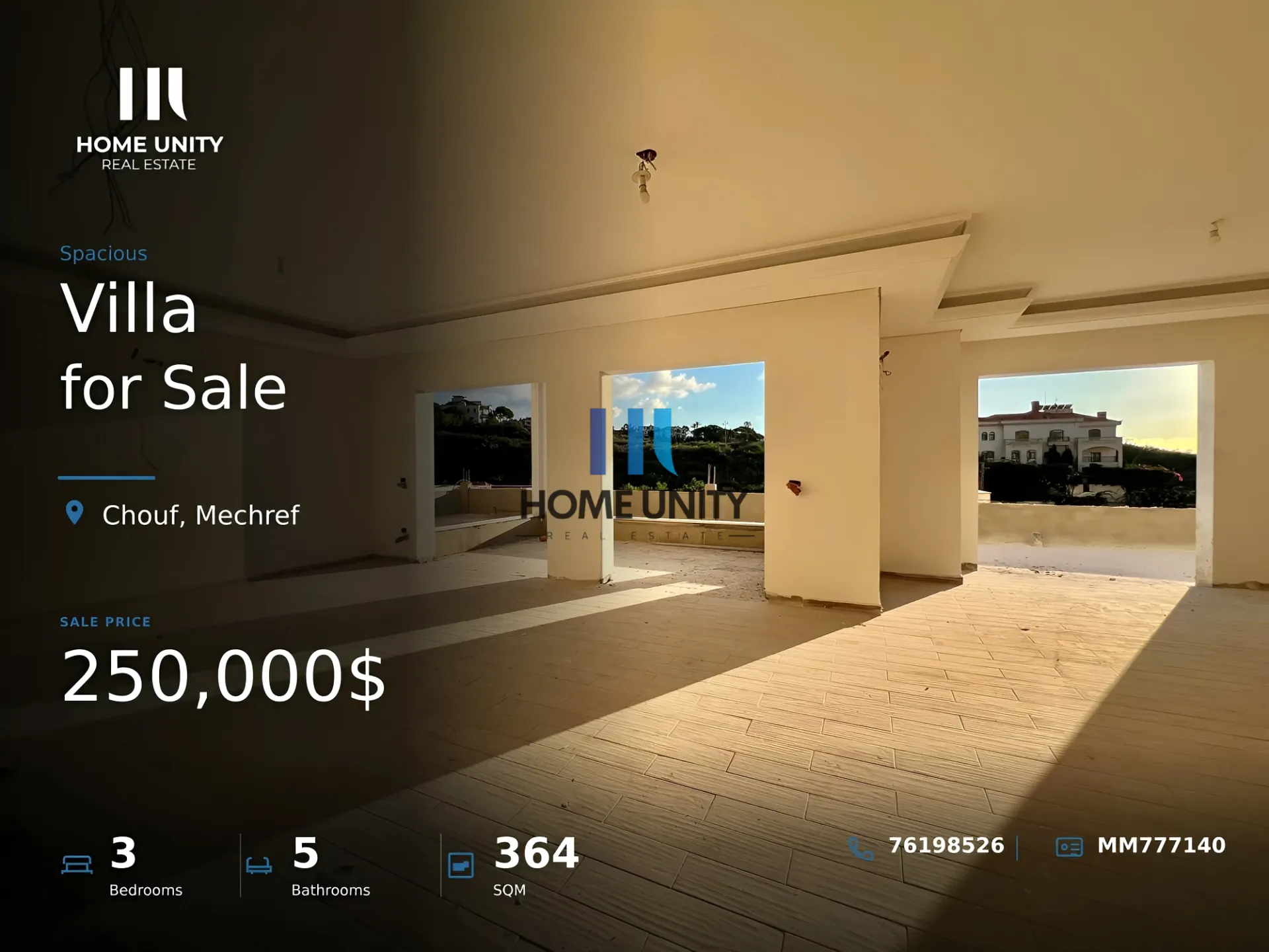 Villa for Sale in Mechref