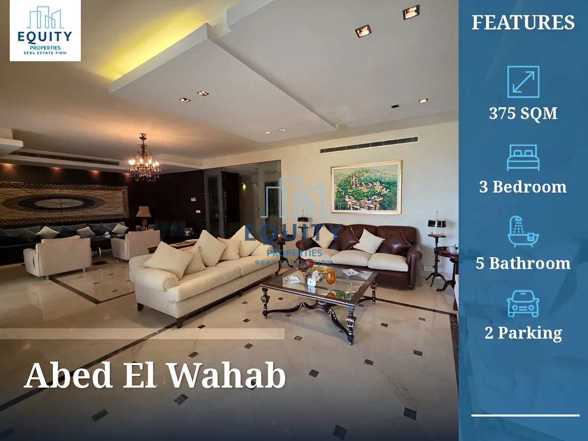Apartment for sale in Abed El Wahab