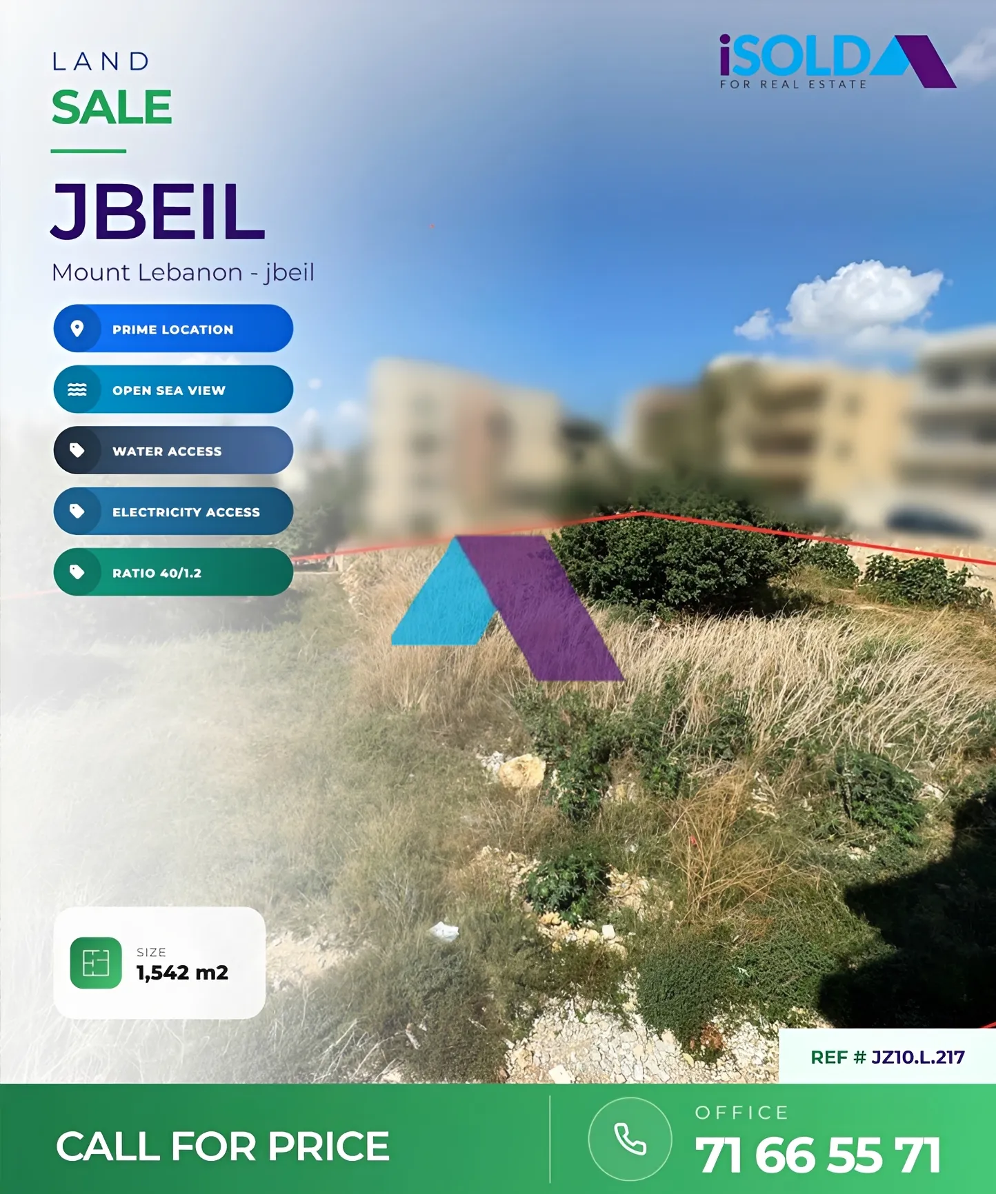 Residential Land for sale in Jbeil