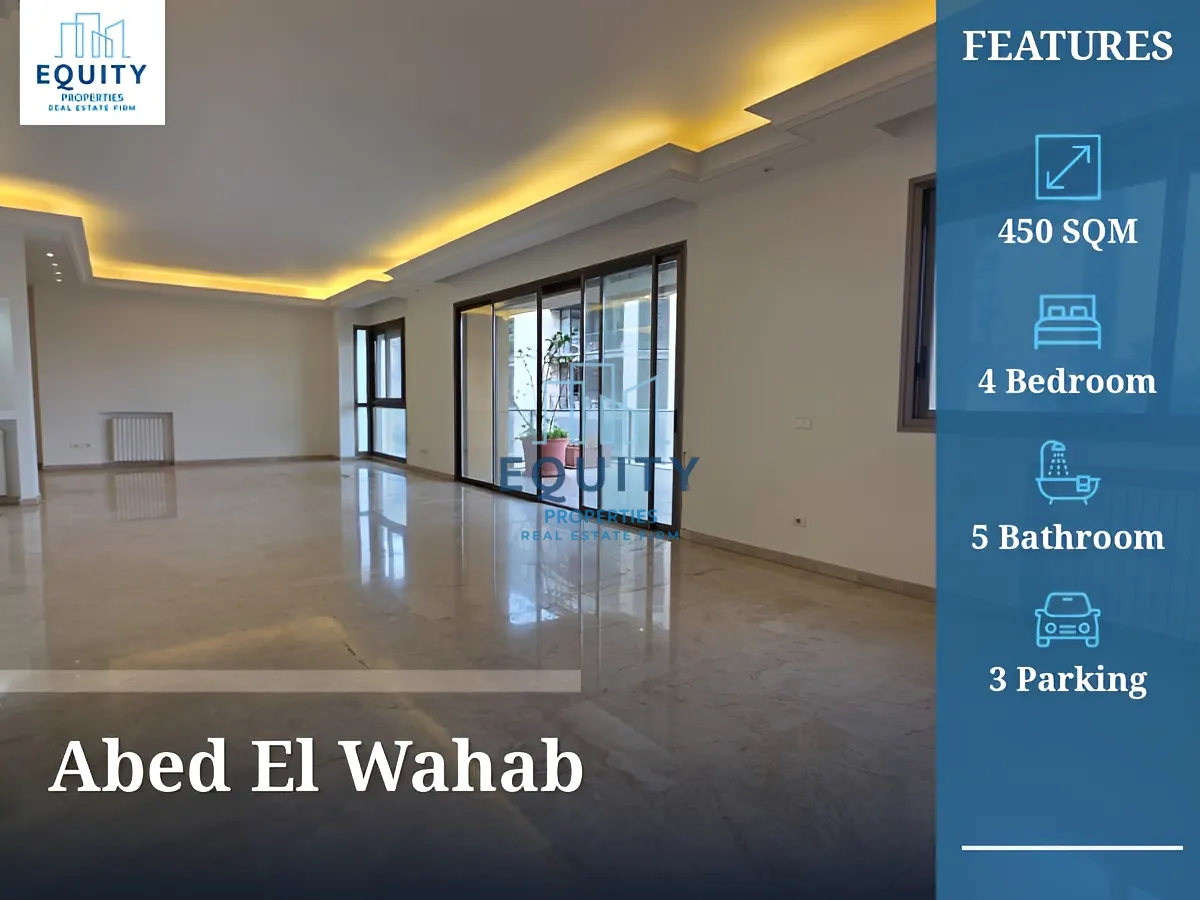 Apartment for sale in Abed El Wahab