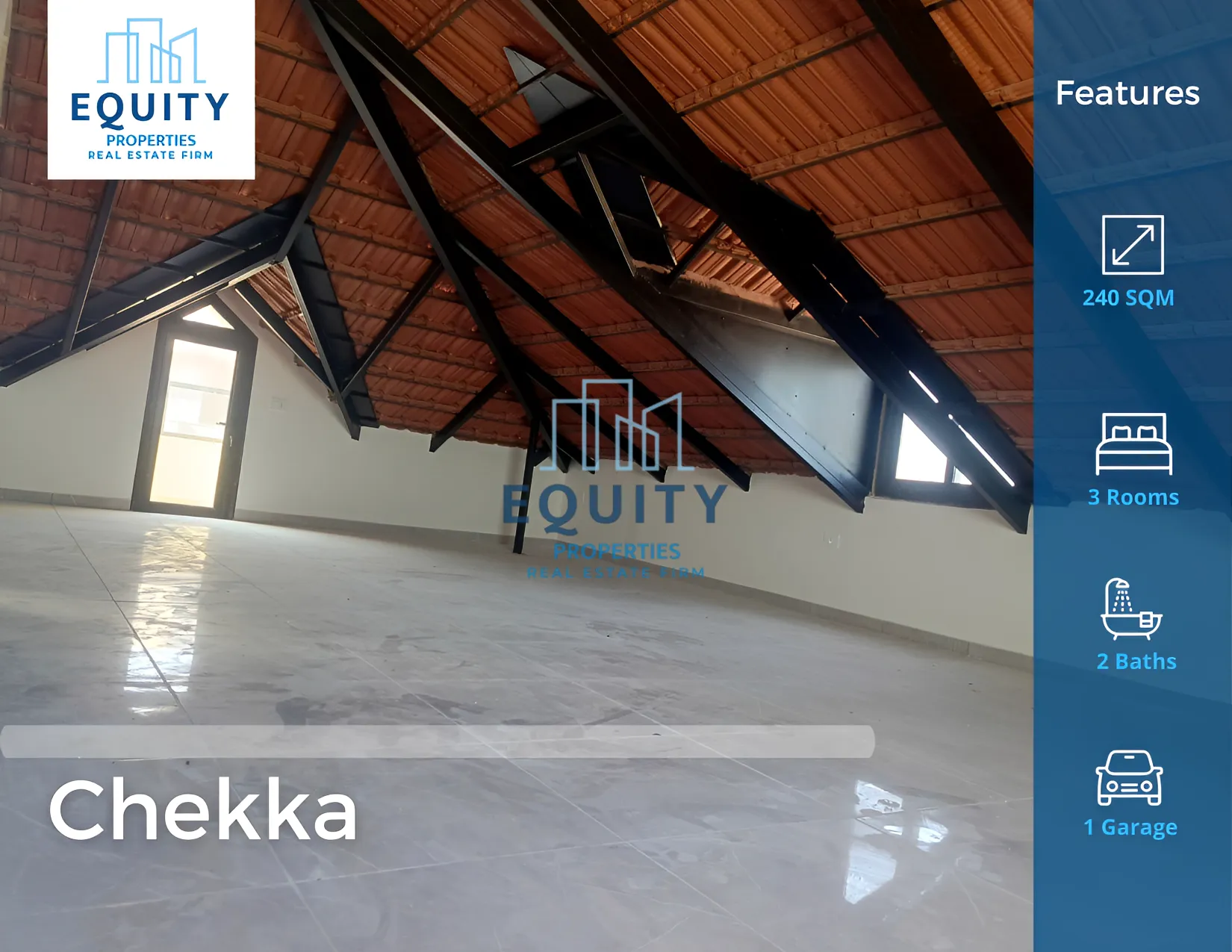 Apartment for Rent in Chekka
