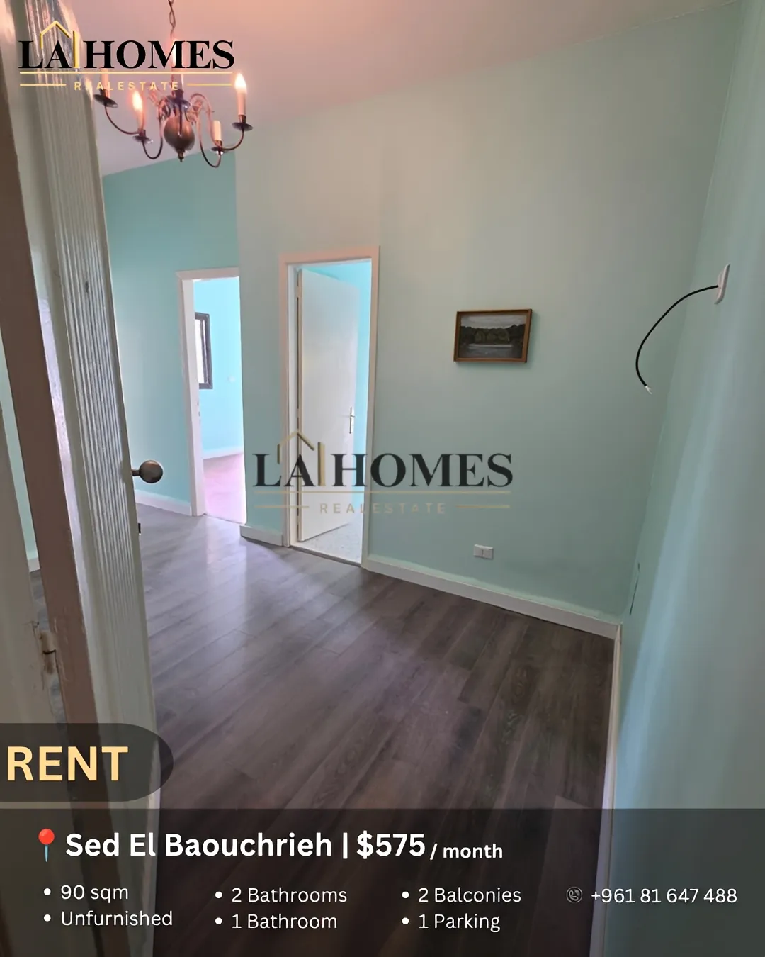Apartment for rent in Baouchriyeh, lebanon - 2 bed, 1.0 bath