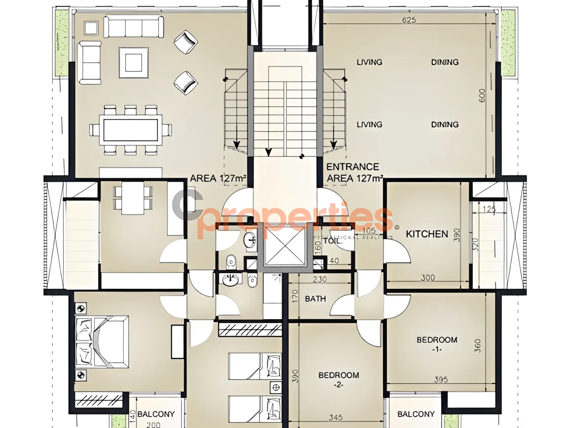 Apartment for Sale in Aaoukar