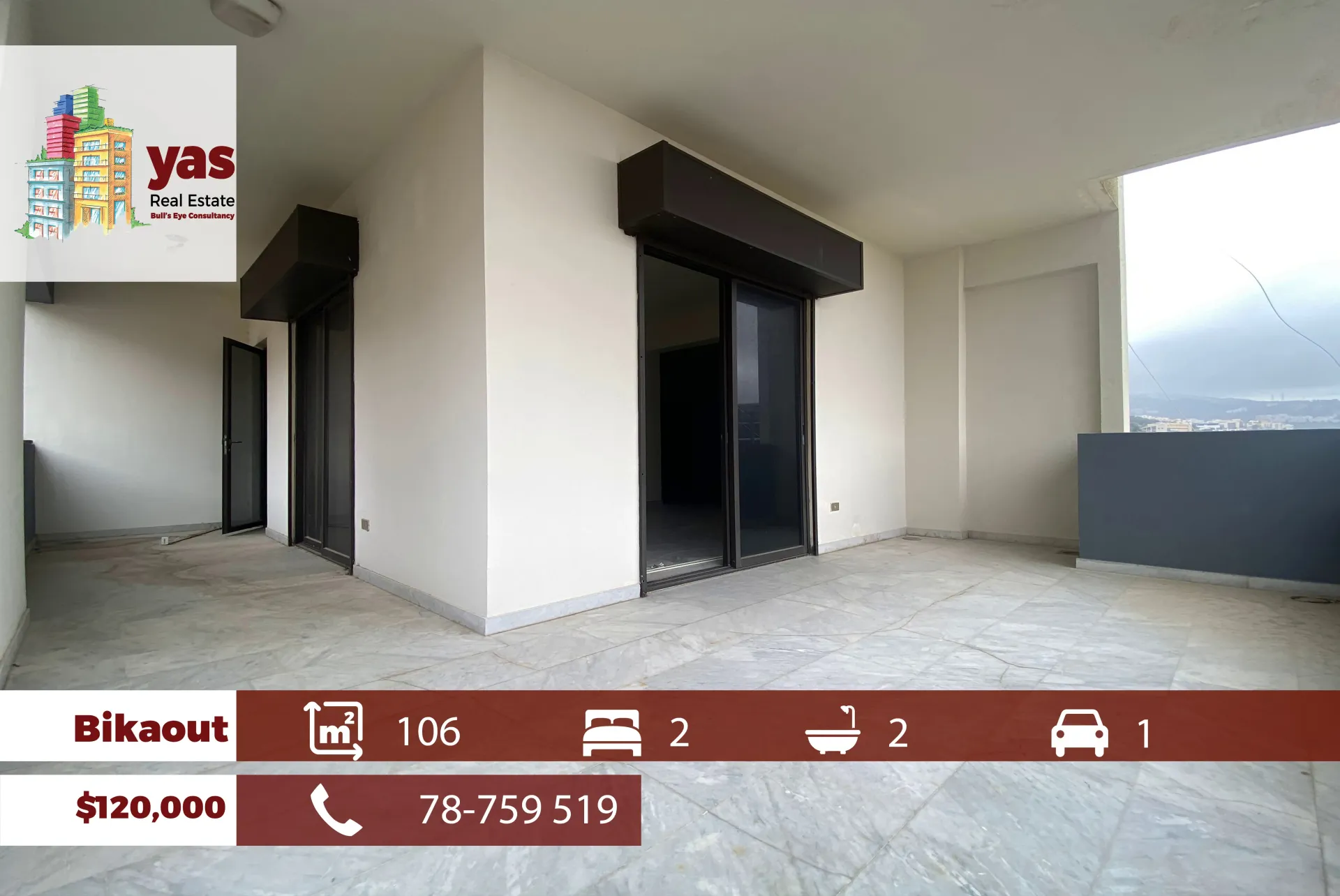 Apartment for Rent in Ajaltoun