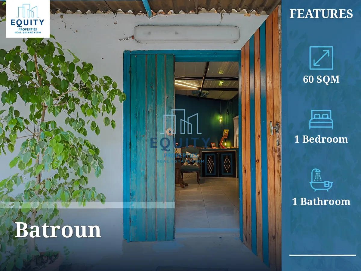 Apartment for rent in Batroun
