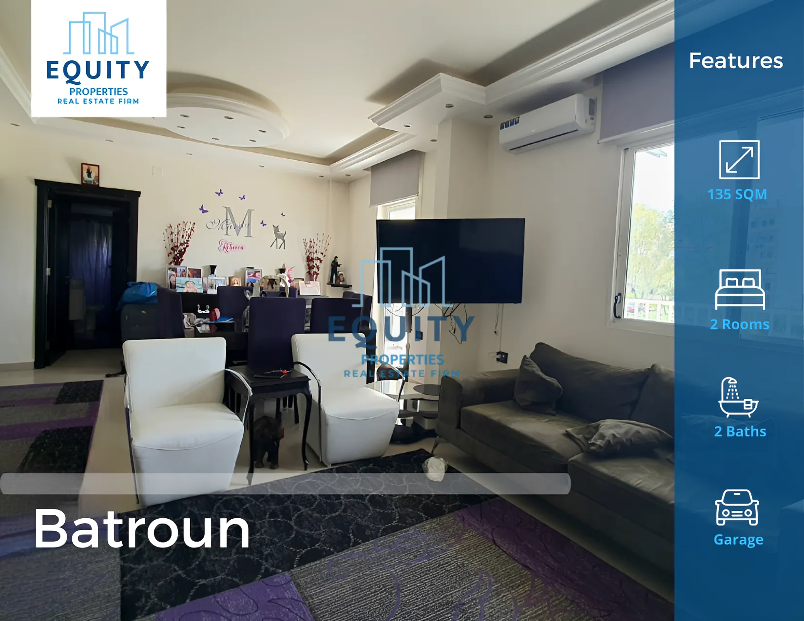 Apartment for Rent in Batroun