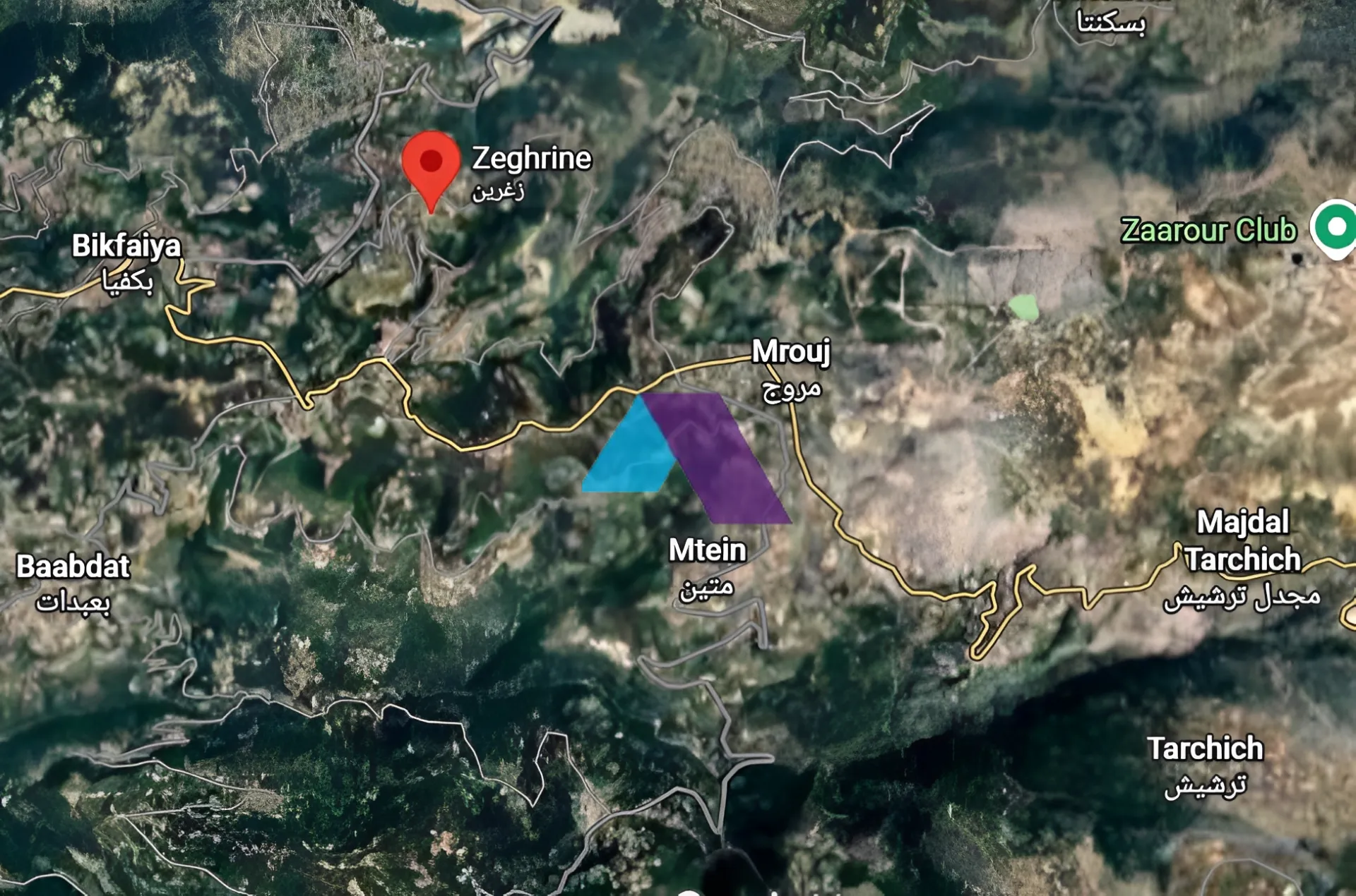 Land for Sale in Zeghrine