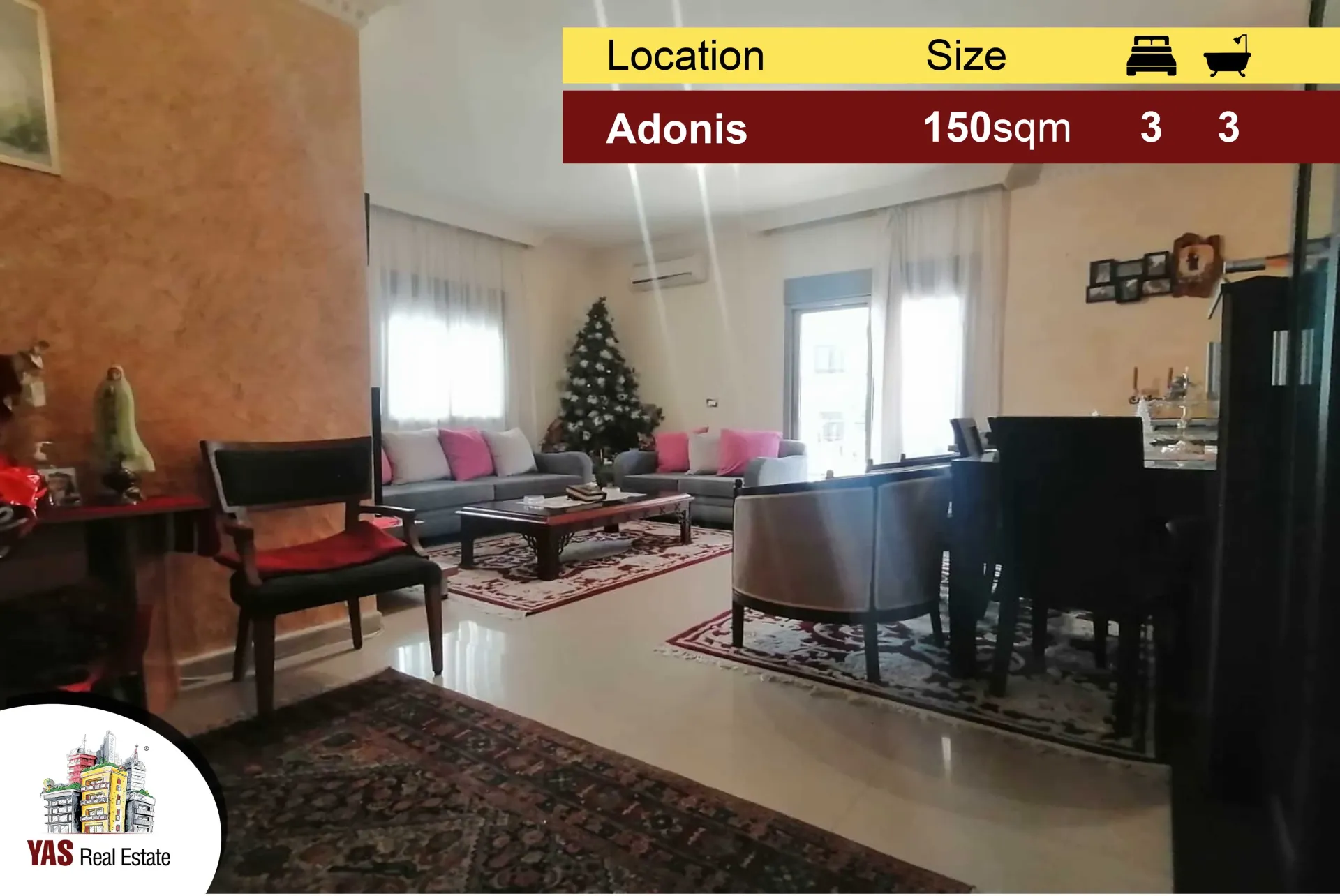 Apartment for Sale in Adonis - 3 bed, 3 bath