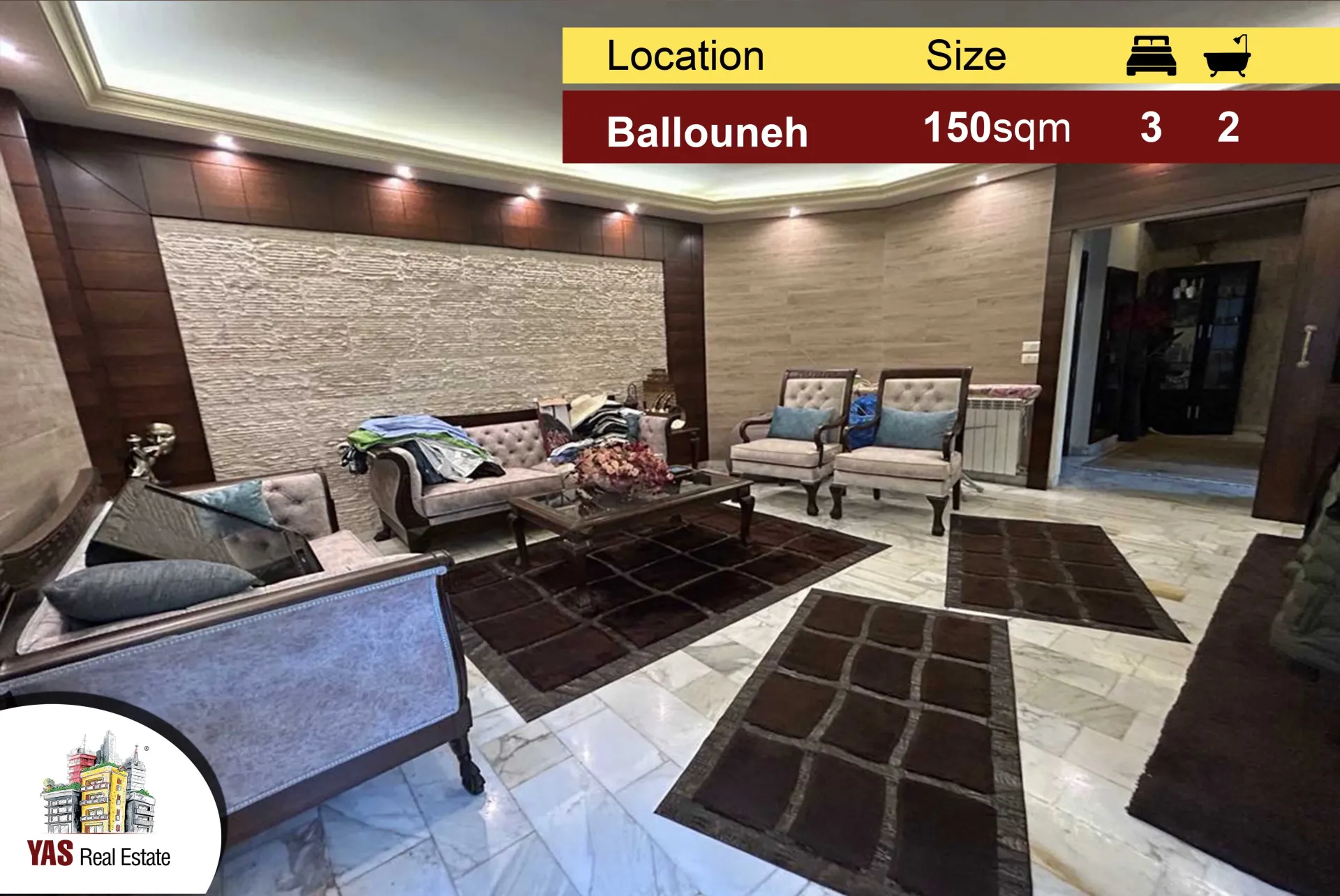 Apartment for Sale in Ballouneh