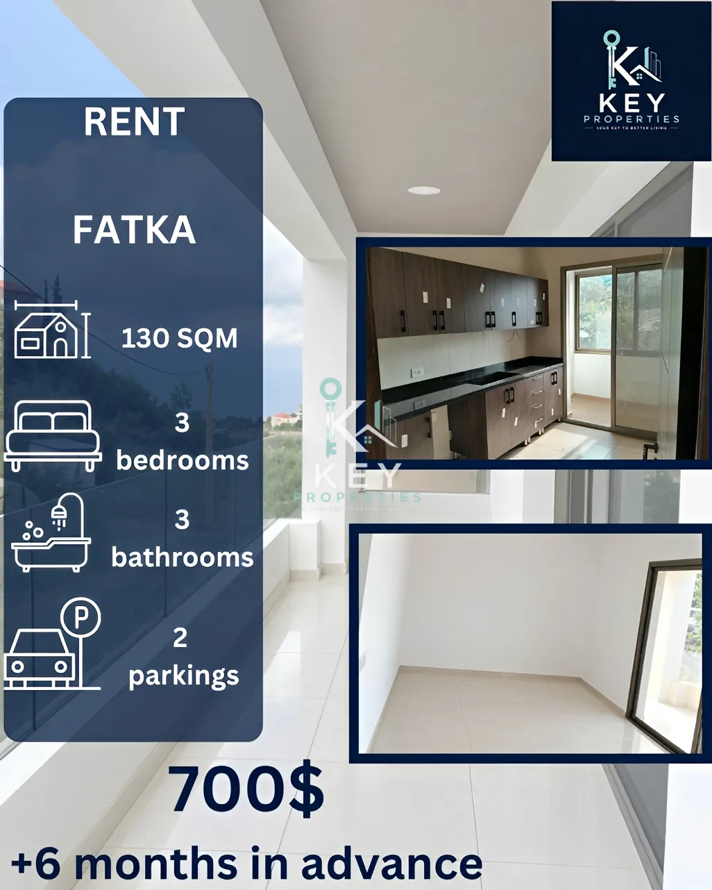 Apartment for rent in Fatqa