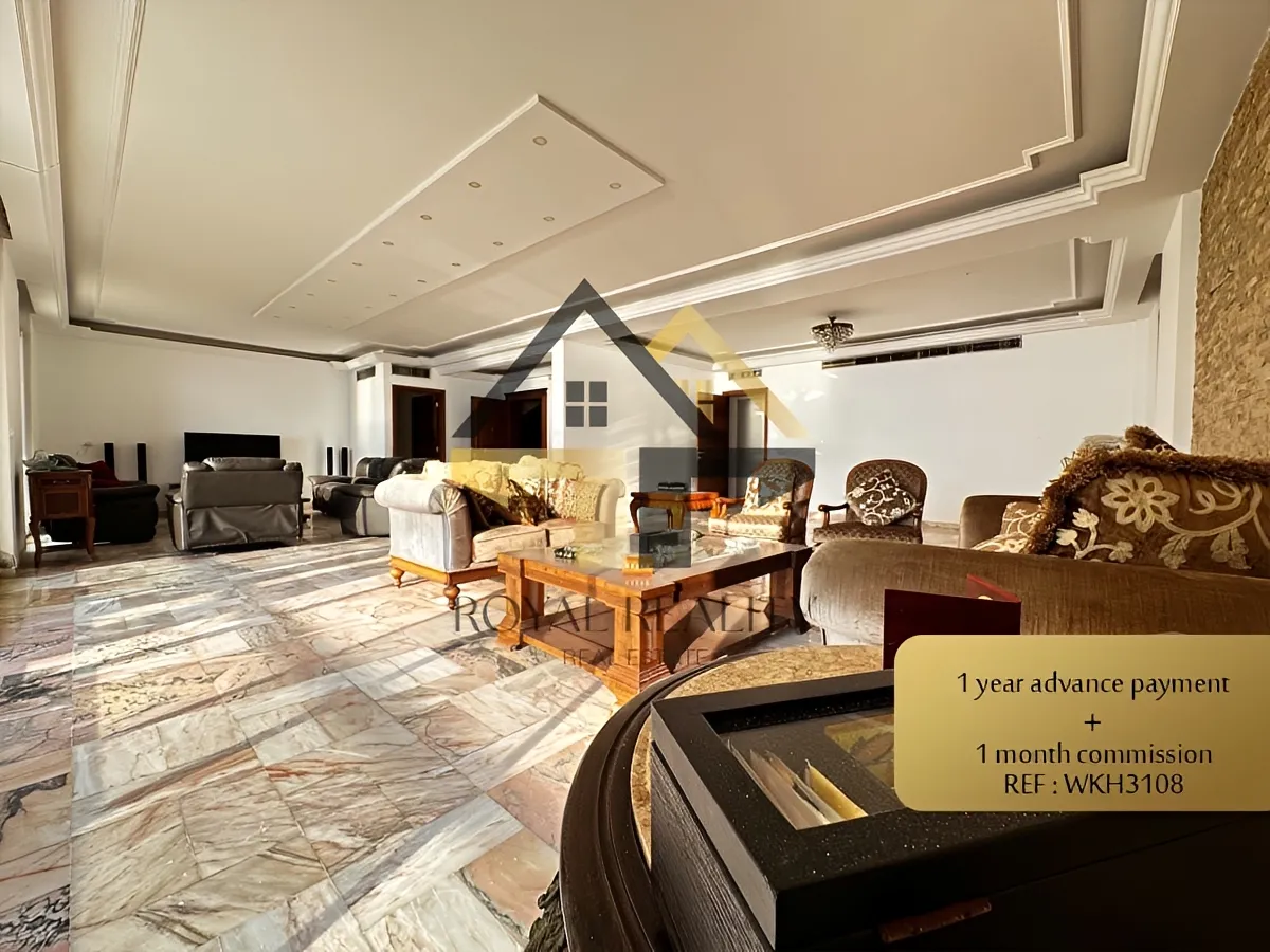 Apartment for rent in Ramlet El Baida