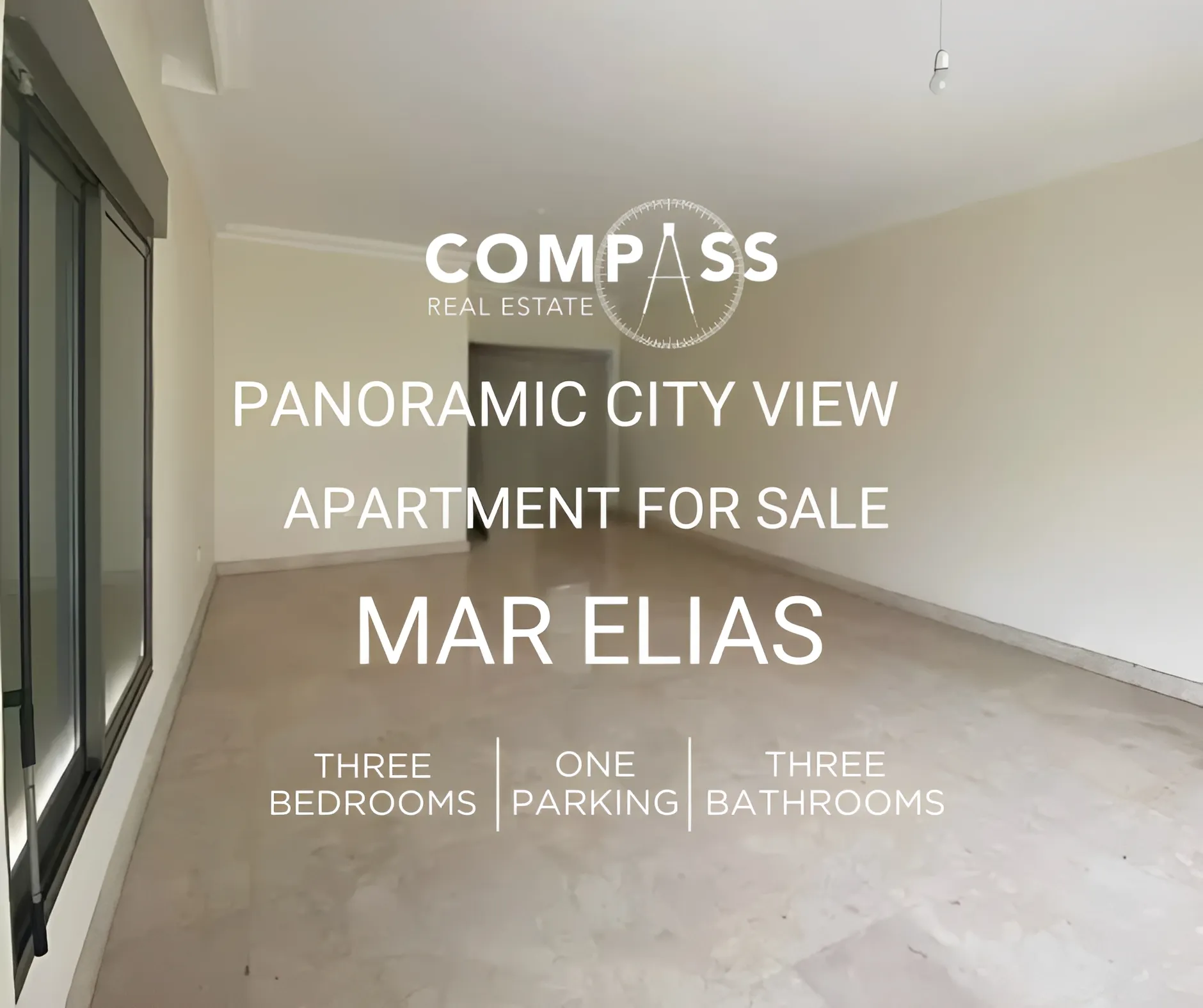Apartment for Sale in Mar Elias, Beirut - 3 bed, 3 bath