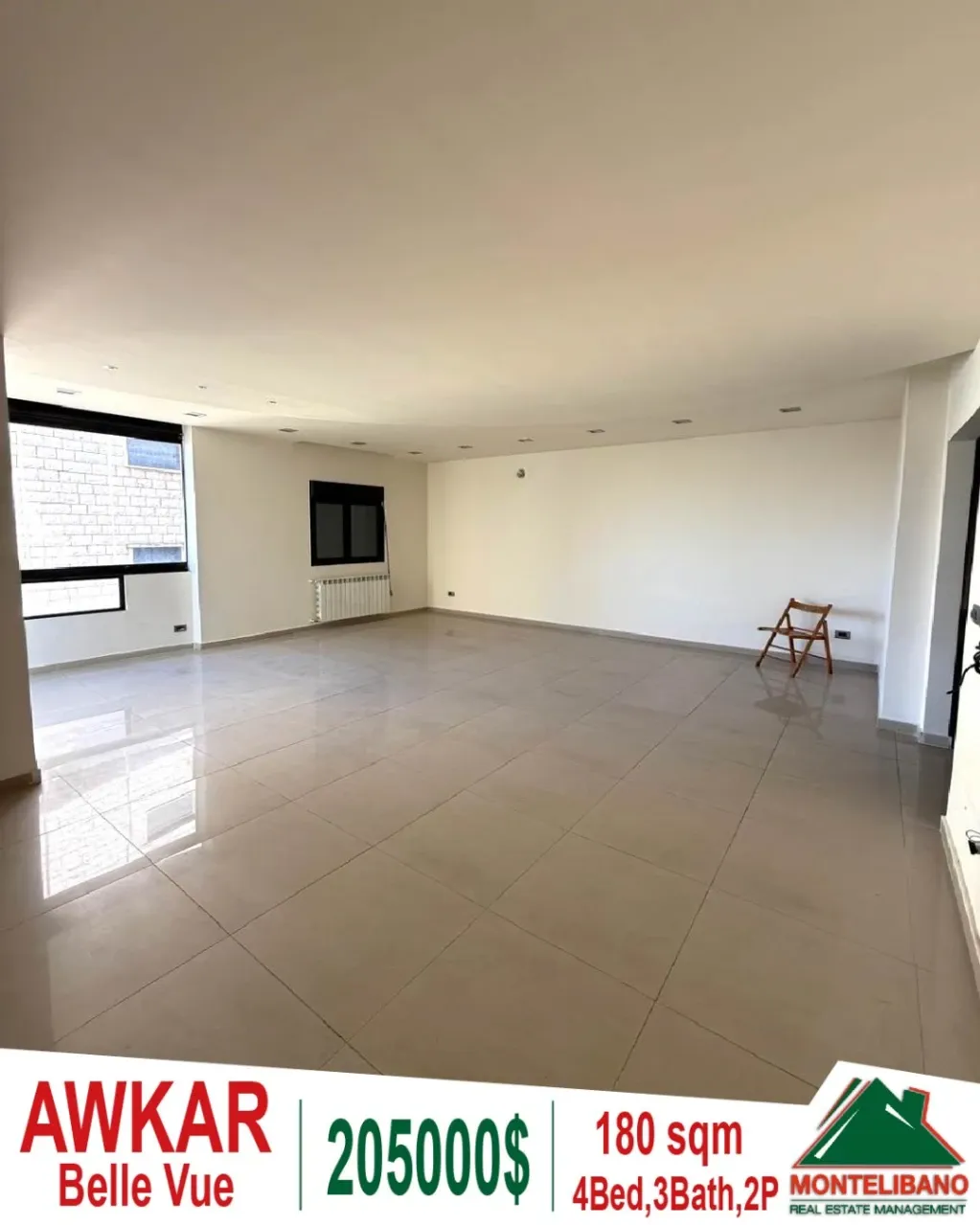 Apartment for sale in Beit Aaoukar, Lebanon
