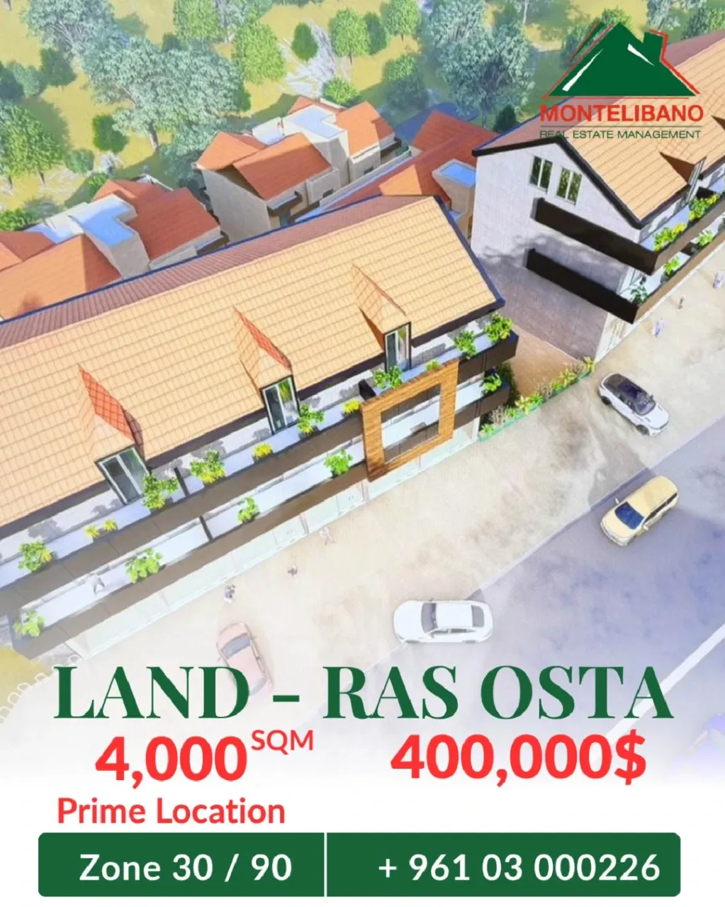 Residential Land for sale in Ras Osta, Lebanon