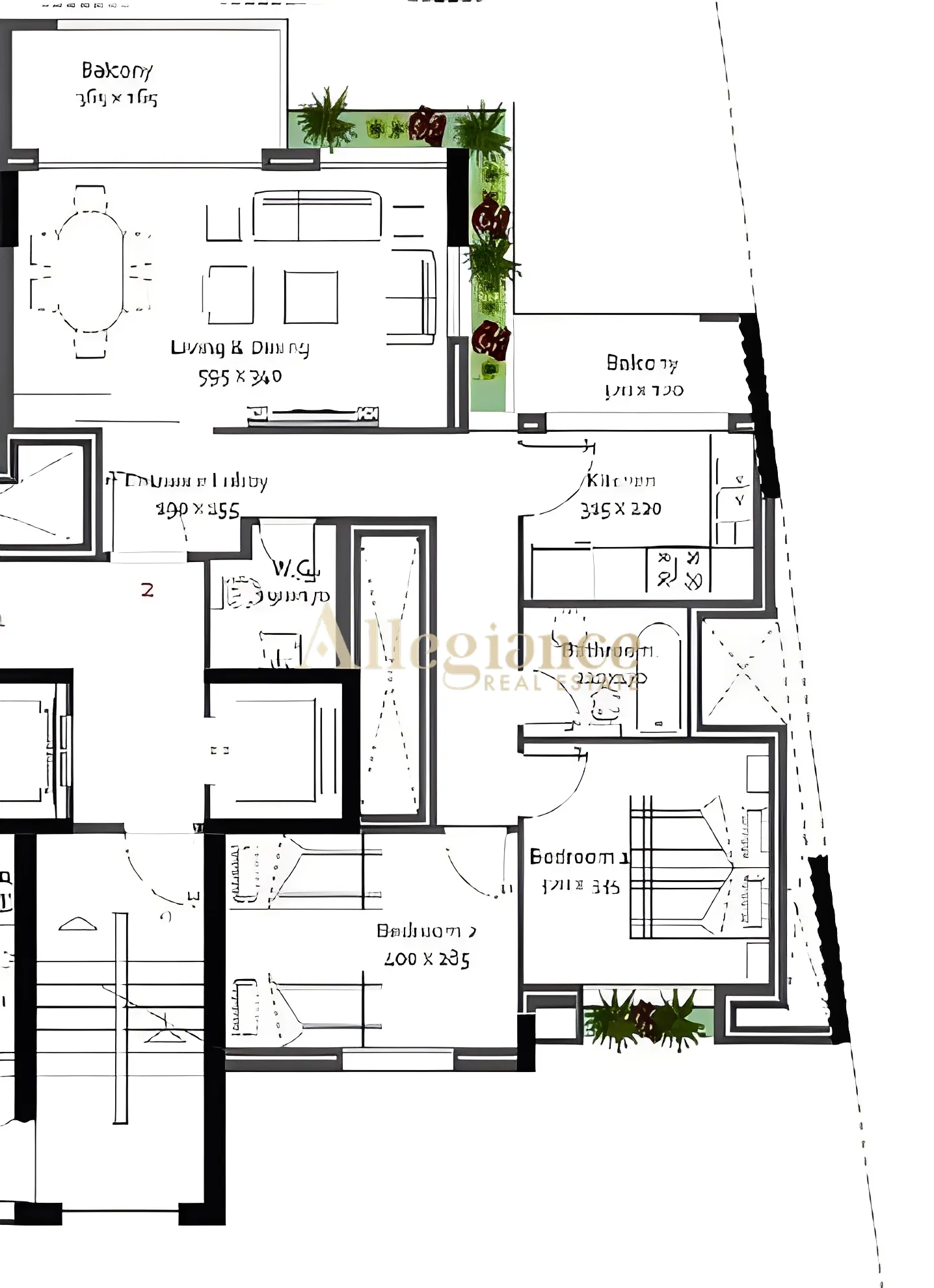 Apartment for sale in Kaskas, Beirut, Lebanon - 2 bed, 2 bath
