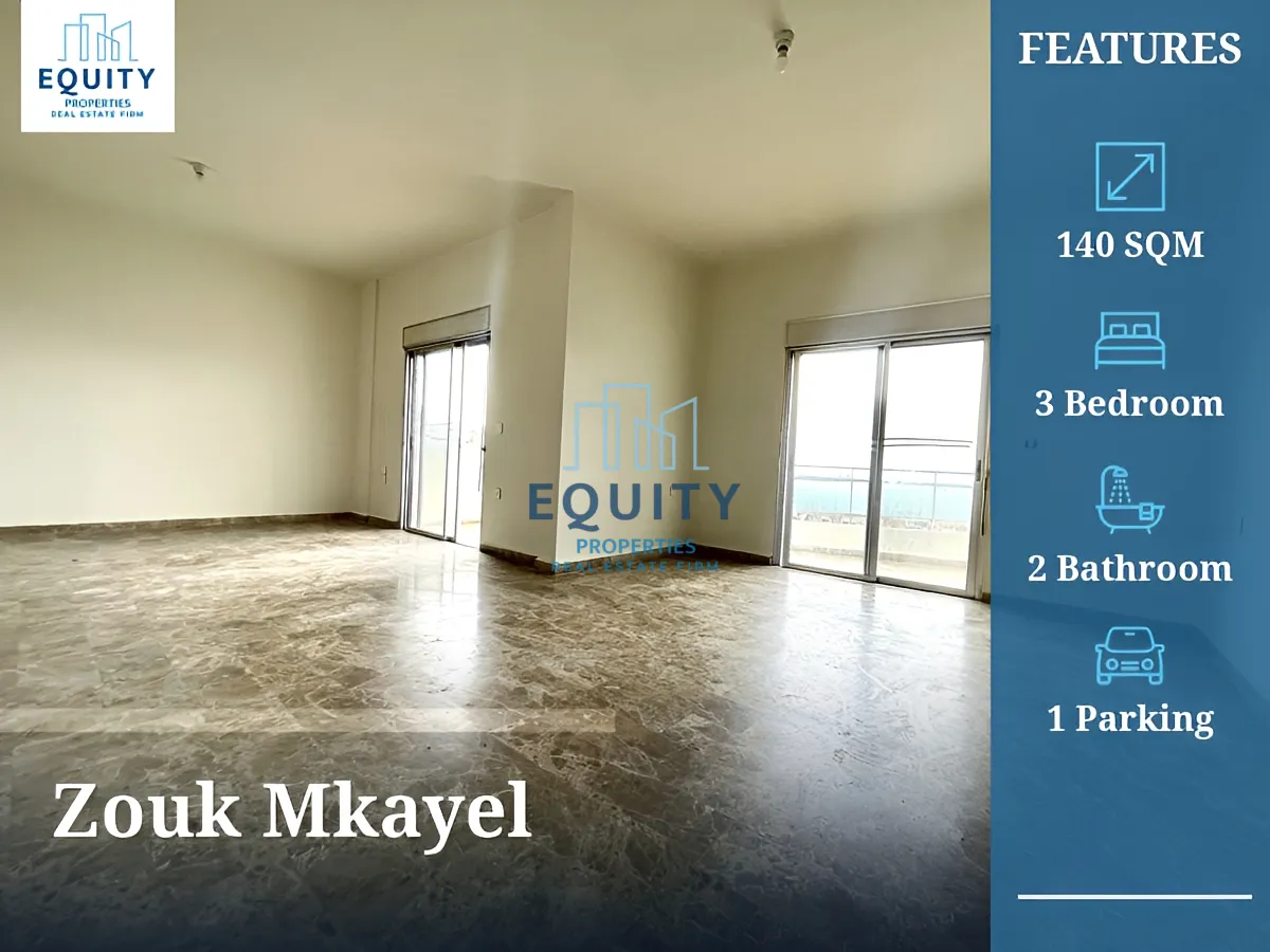 Apartment for sale in Zouk Mkayel - 3 bed, 2 bath