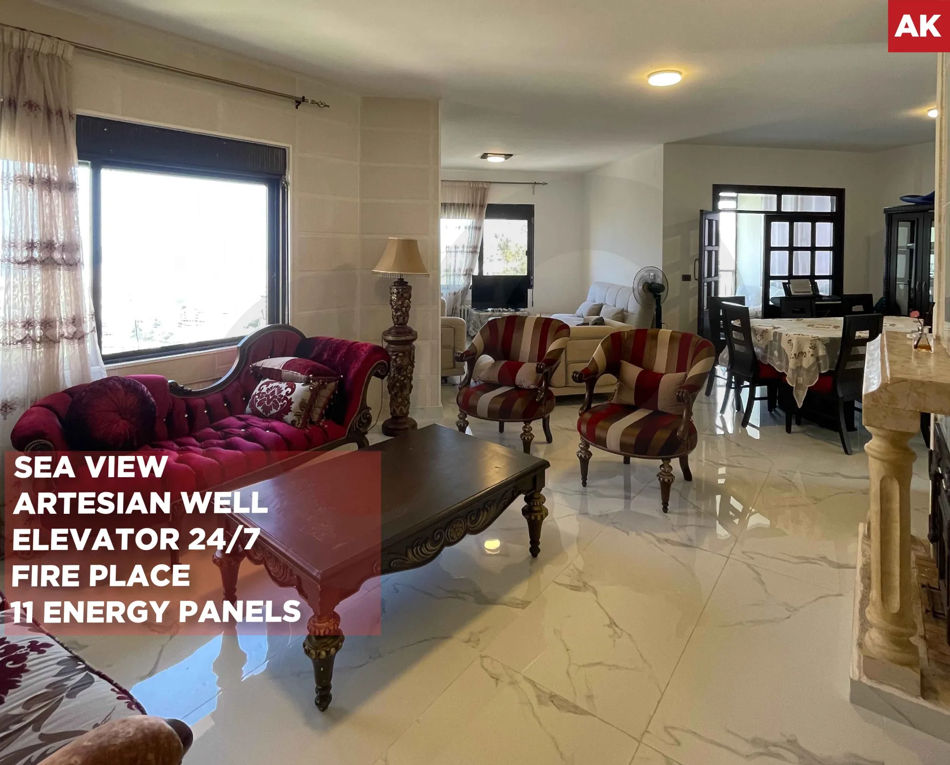 Apartment for Sale in Bchamoun - 3 bed, 4 bath