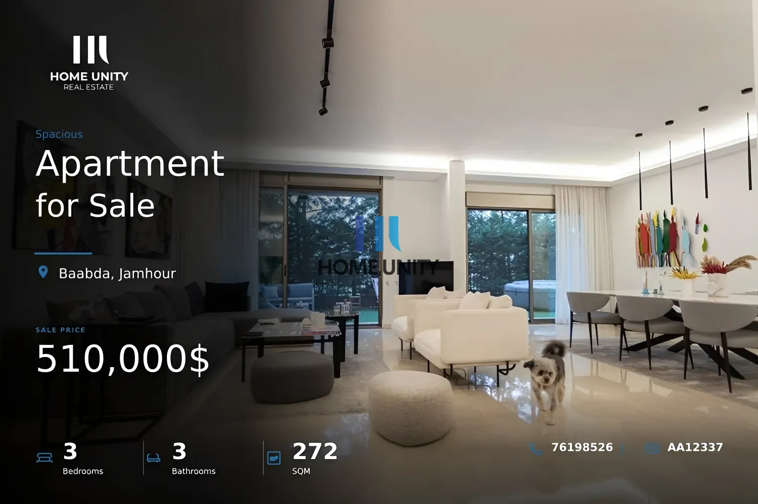 Apartment for Sale in Jamhour